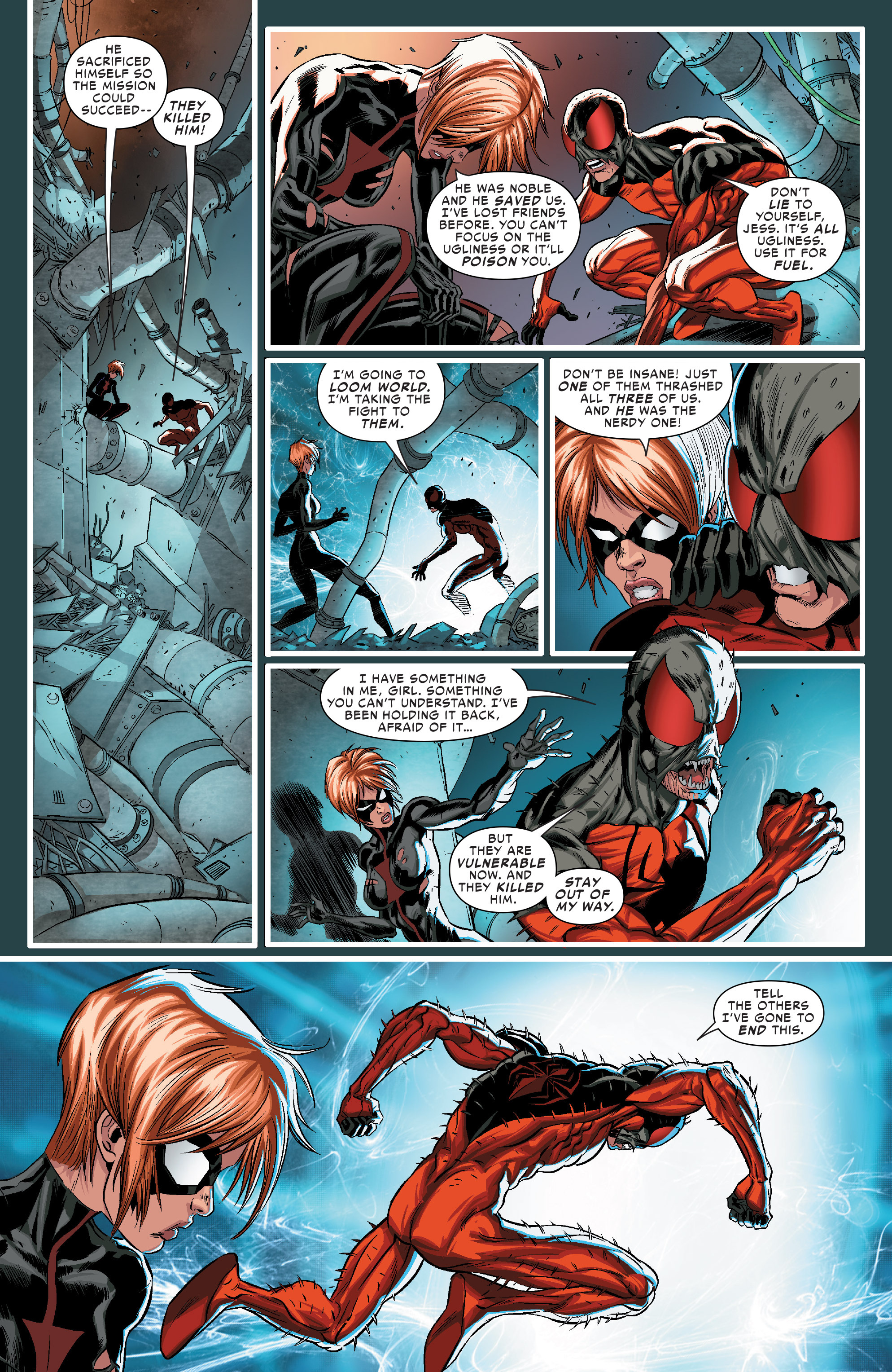 Read online Scarlet Spiders comic -  Issue #3 - 20