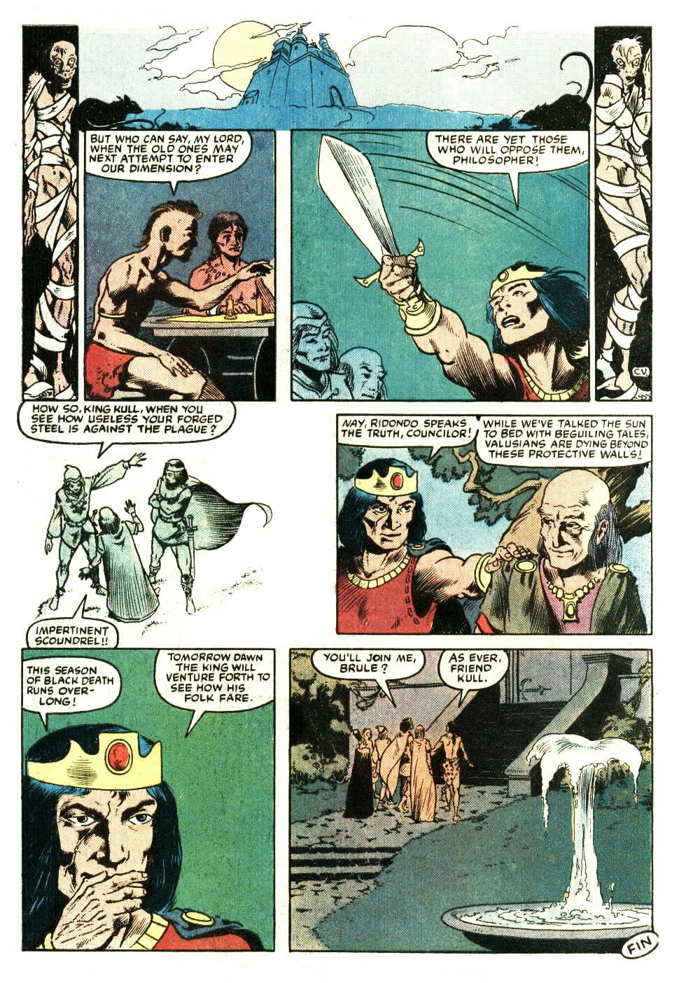 Read online Kull The Conqueror (1983) comic -  Issue #4 - 50