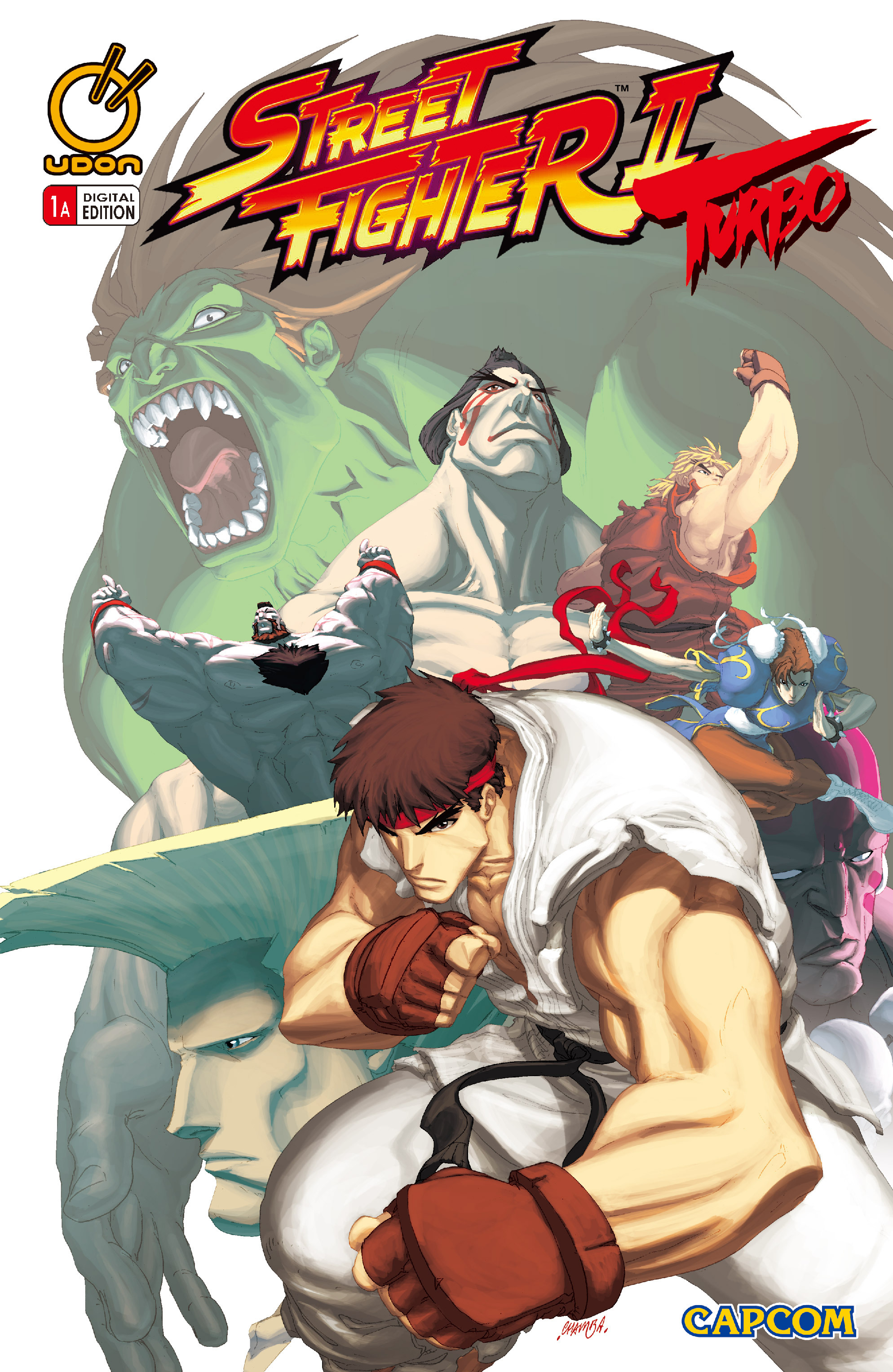 Read online Street Fighter II Turbo comic -  Issue #1 - 1