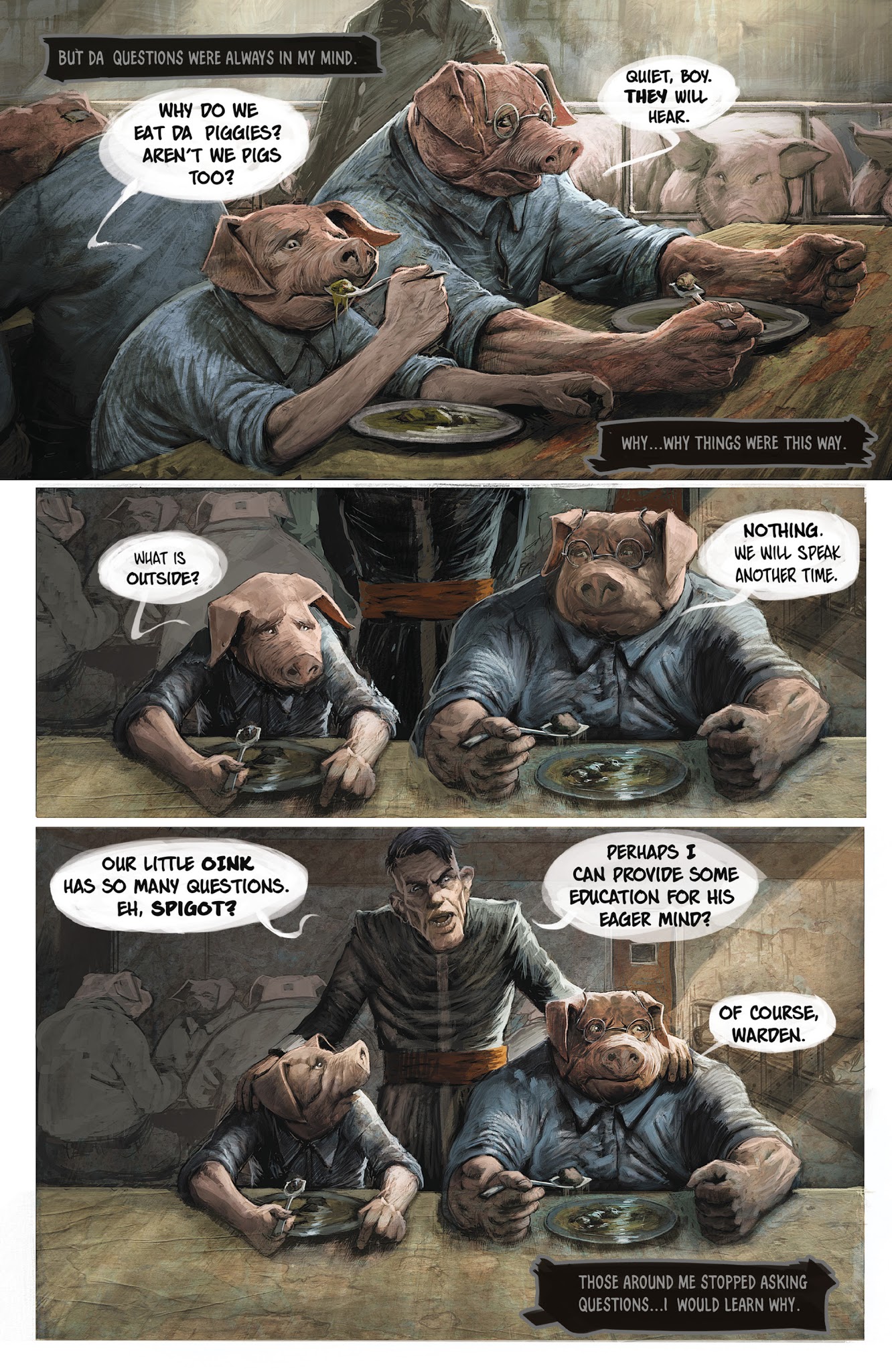Read online Oink: Heaven's Butcher comic -  Issue # TPB - 15