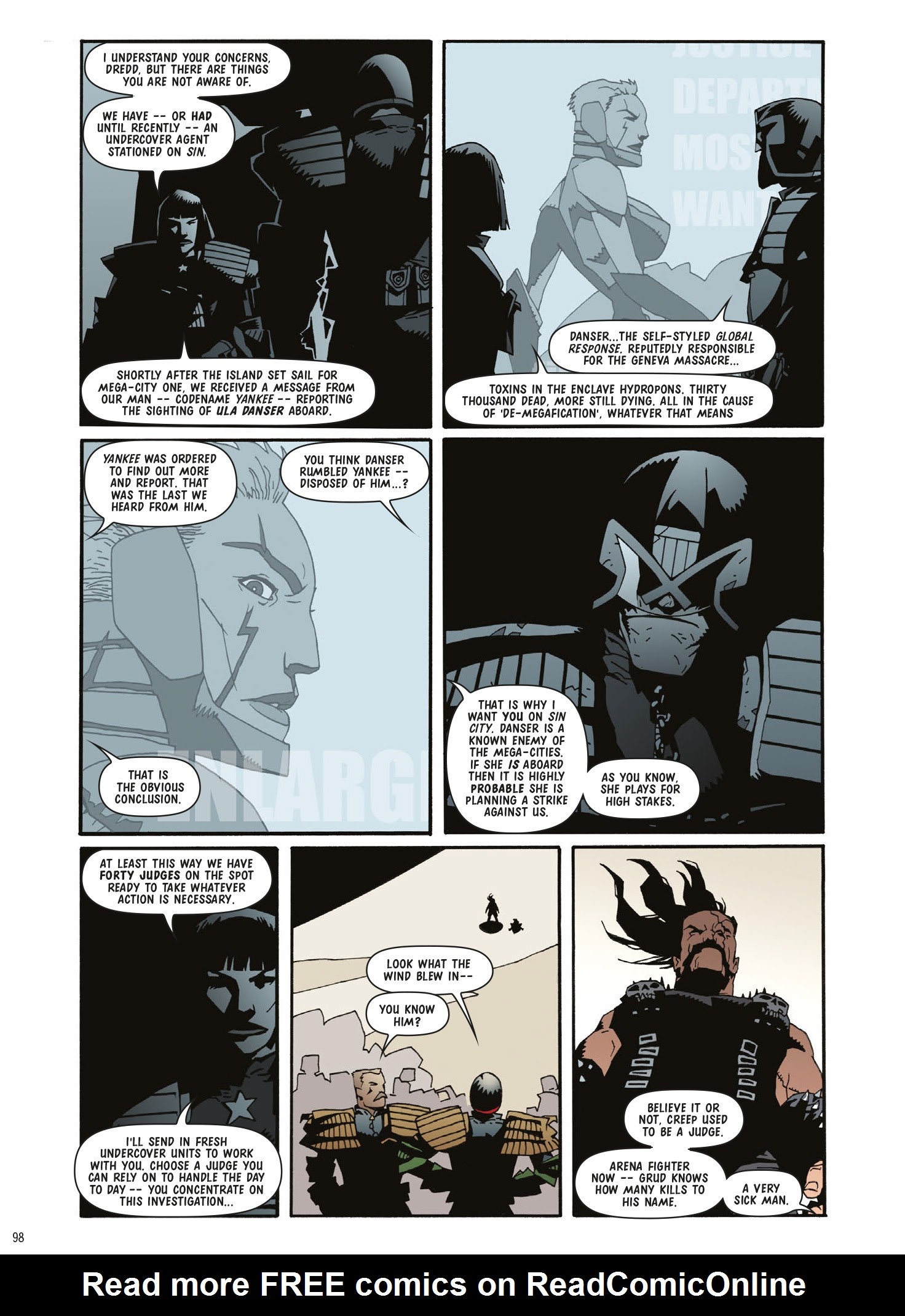 Read online Judge Dredd: The Complete Case Files comic -  Issue # TPB 35 (Part 2) - 1