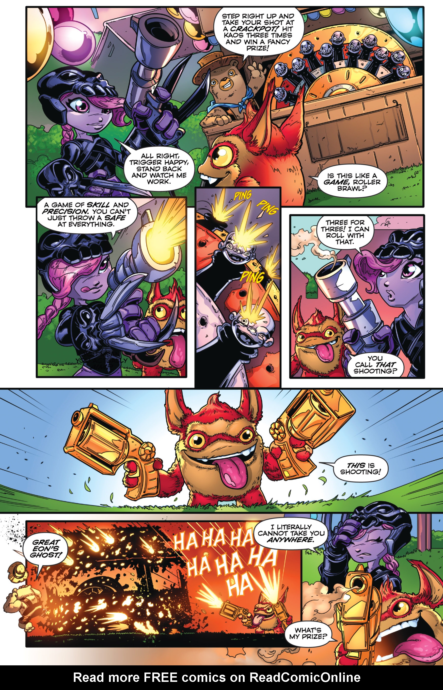 Read online Skylanders: Rift Into Overdrive comic -  Issue # Full - 7