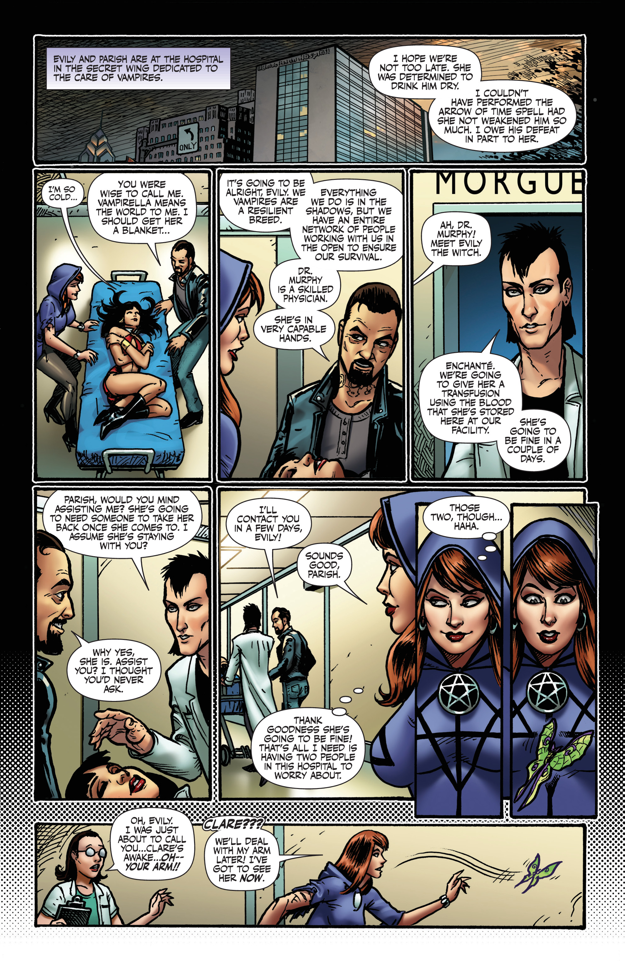Read online Vampirella: Roses For the Dead comic -  Issue #4 - 17