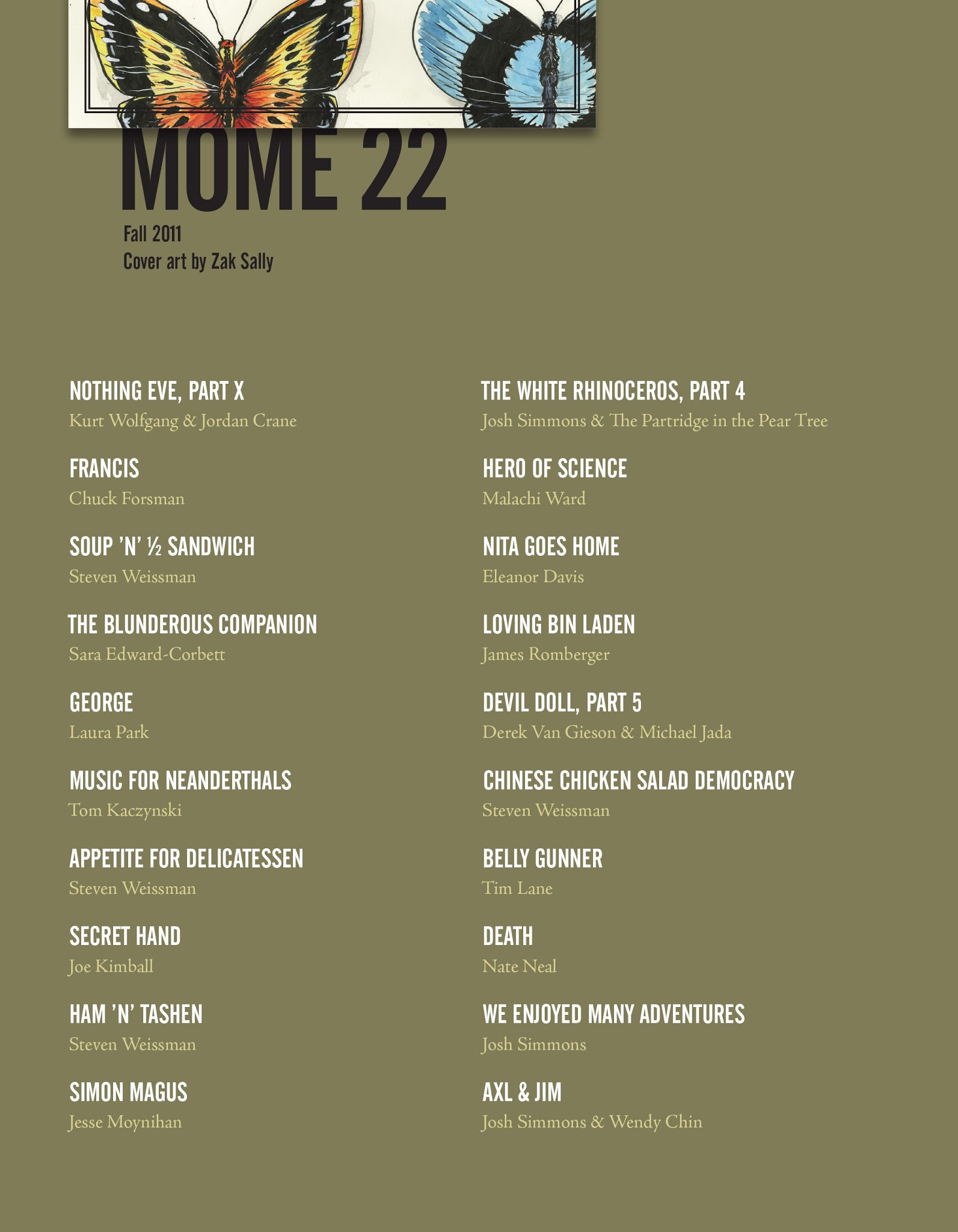 Read online Mome comic -  Issue # TPB 22 - 3