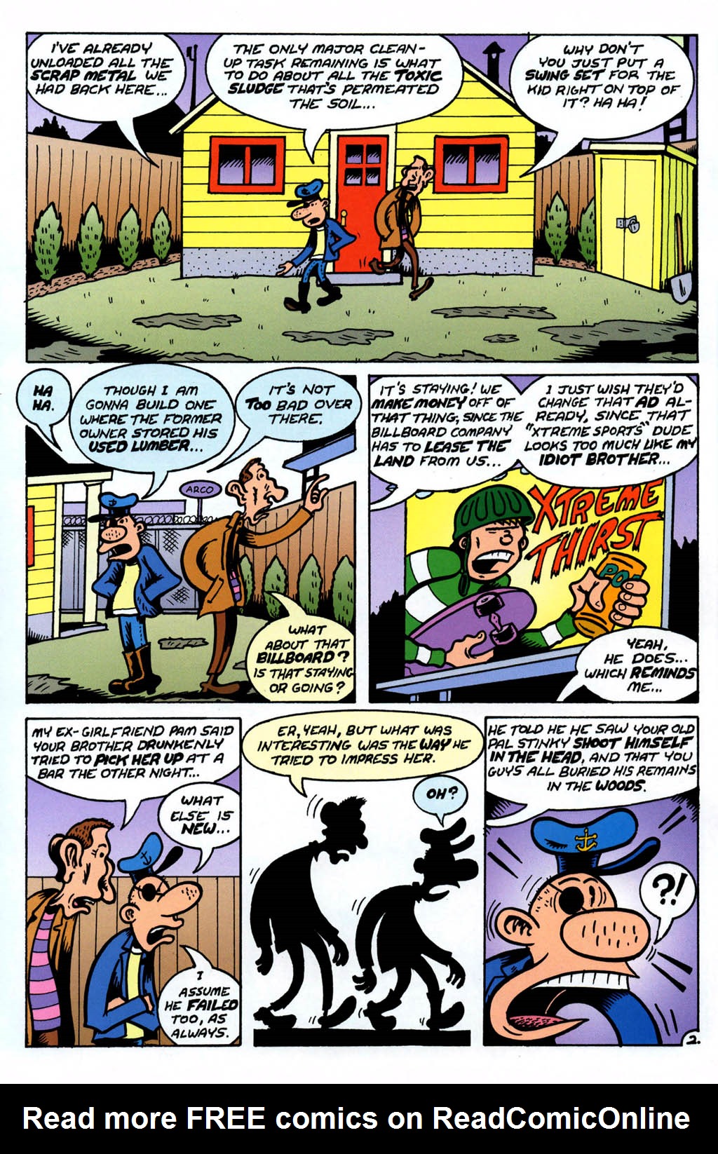 Read online Hate comic -  Issue # _Annual 6 - 4