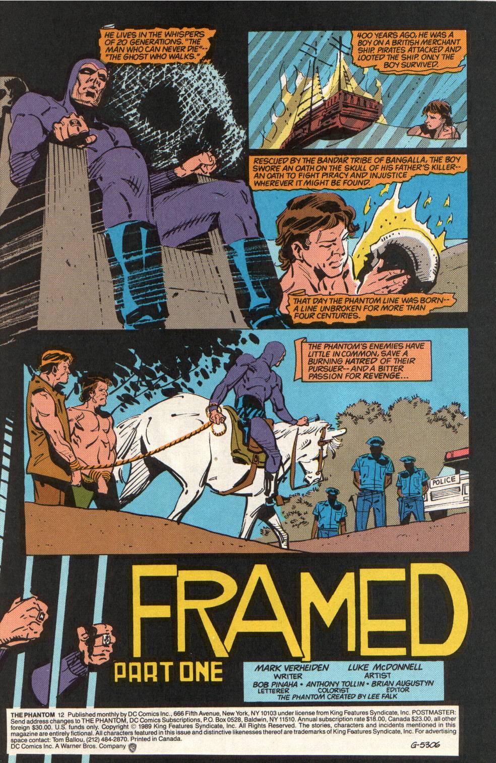 Read online The Phantom (1989) comic -  Issue #12 - 2