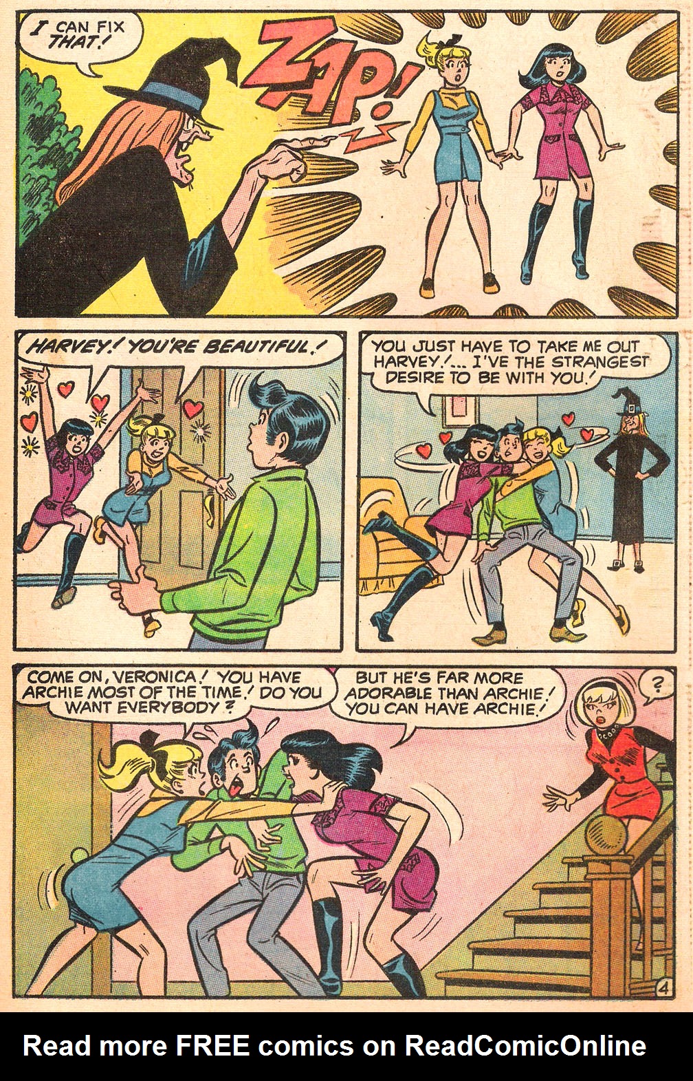 Read online Archie's TV Laugh-Out comic -  Issue #6 - 6