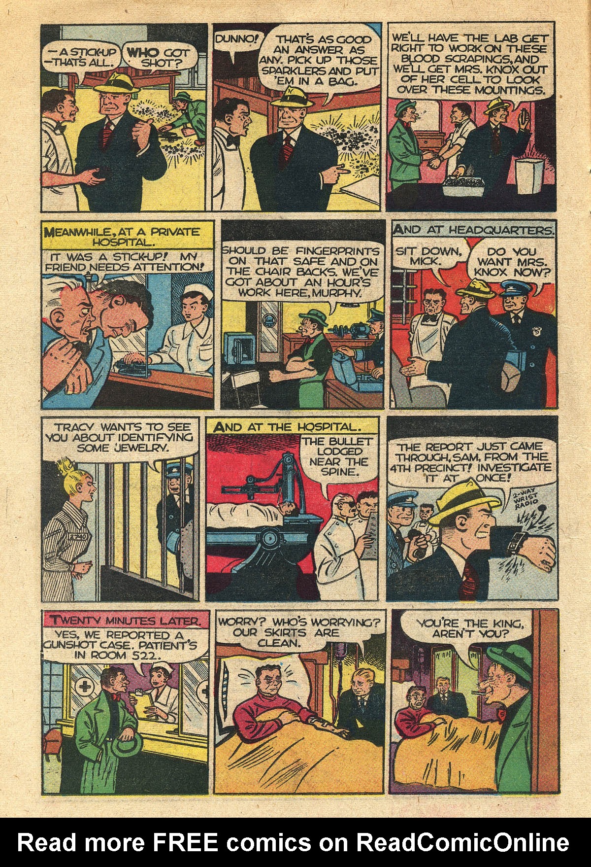 Read online Dick Tracy comic -  Issue #75 - 14