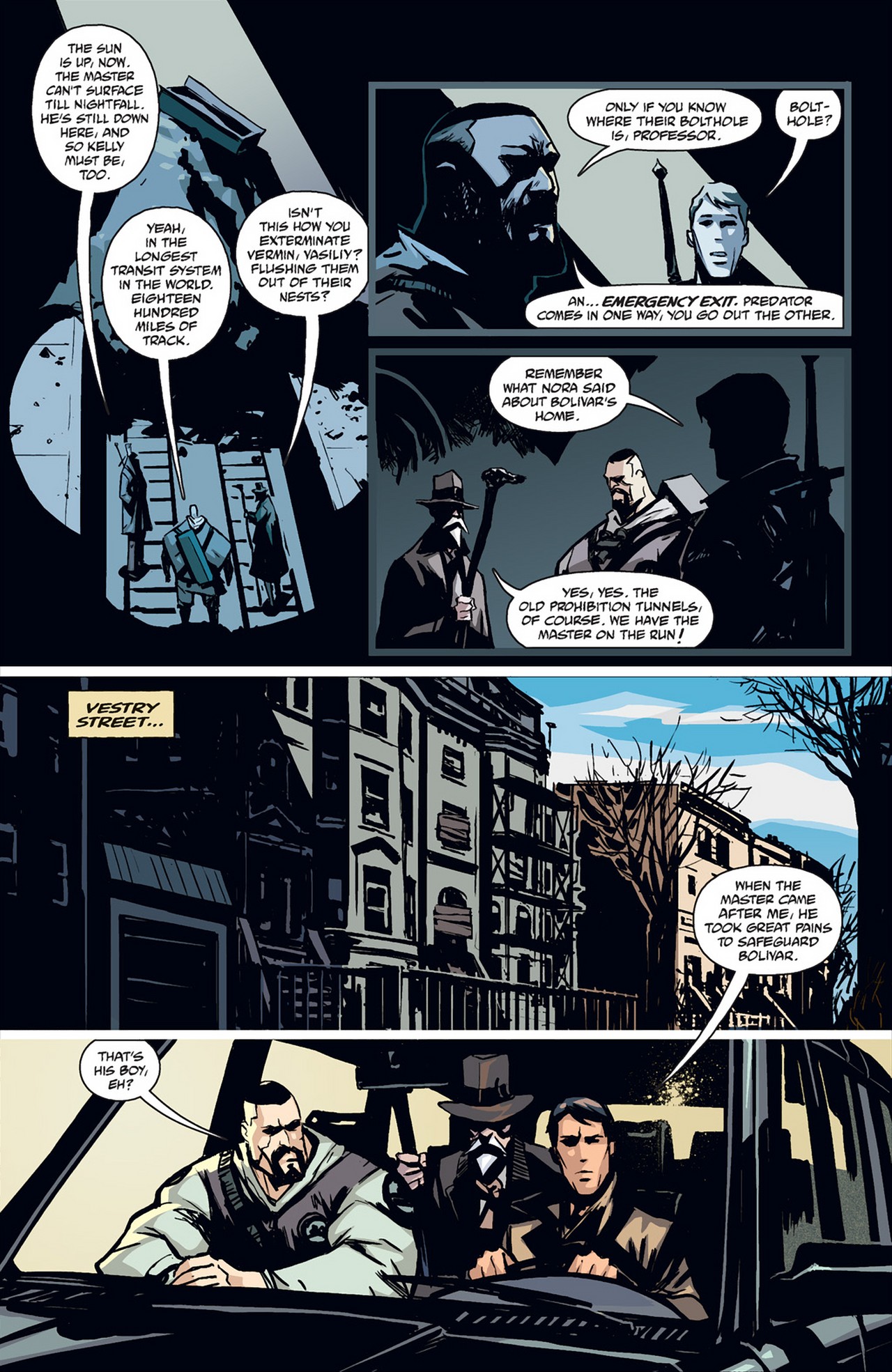 Read online The Strain comic -  Issue #11 - 12