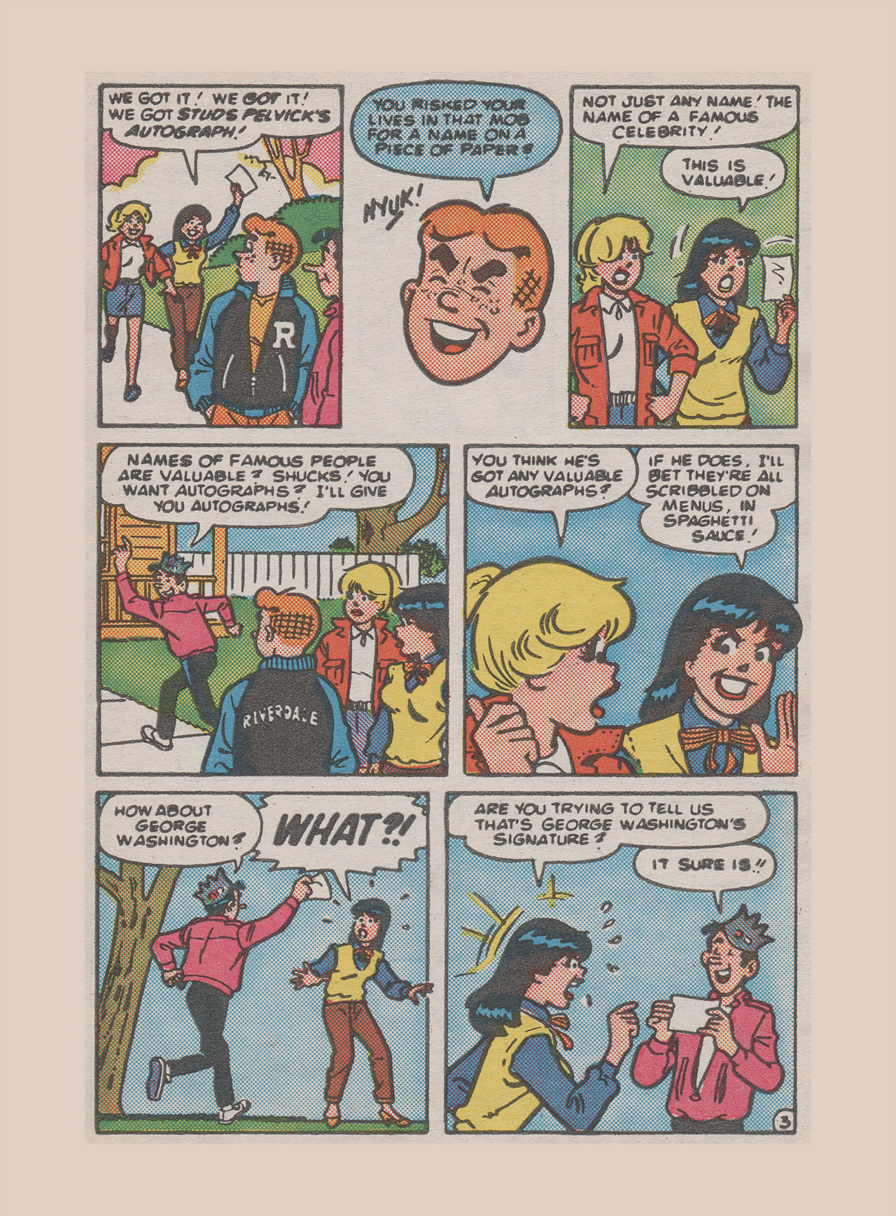 Read online Jughead with Archie Digest Magazine comic -  Issue #92 - 128