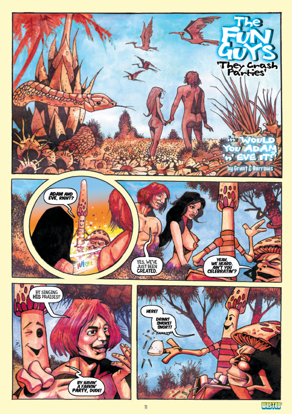 Read online Wasted comic -  Issue #1 - 11