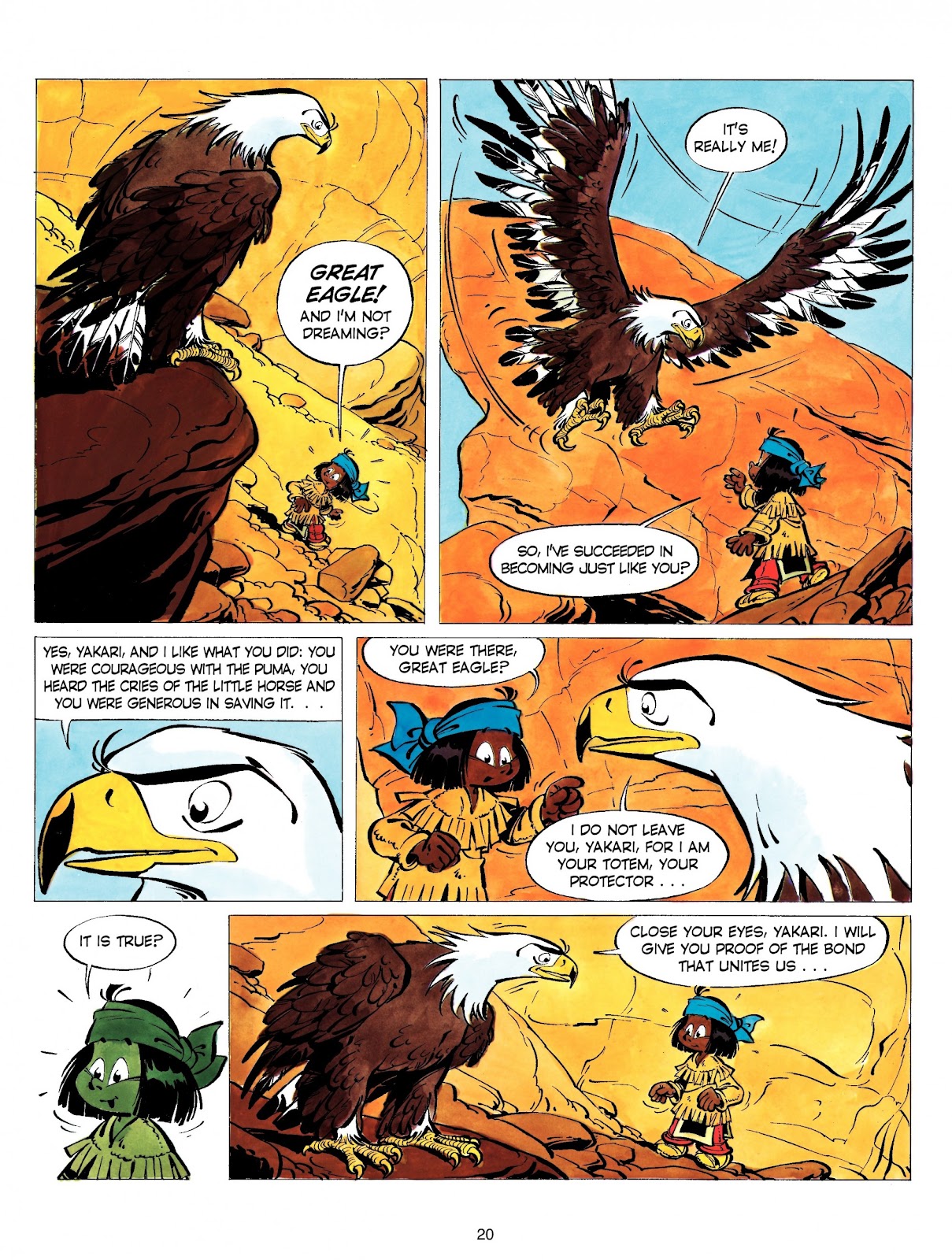 Yakari issue 1 - Page 20
