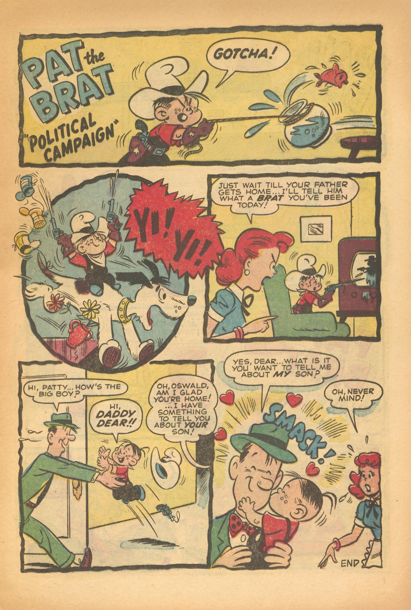 Read online Pat the Brat comic -  Issue #15 - 15