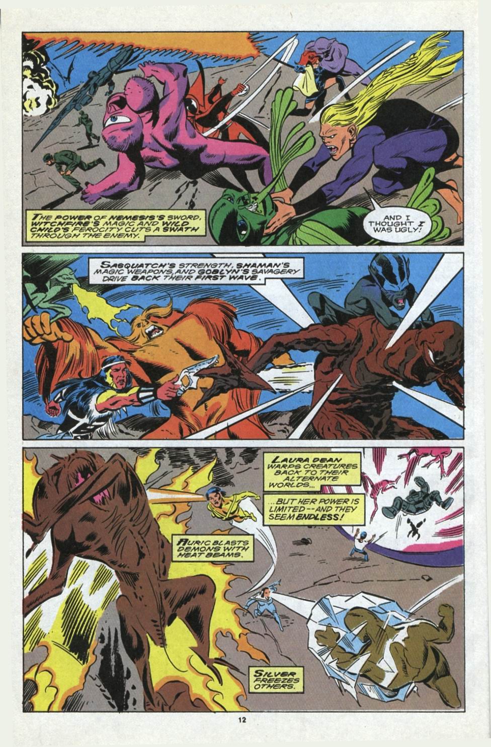 Read online Alpha Flight (1983) comic -  Issue #85 - 11