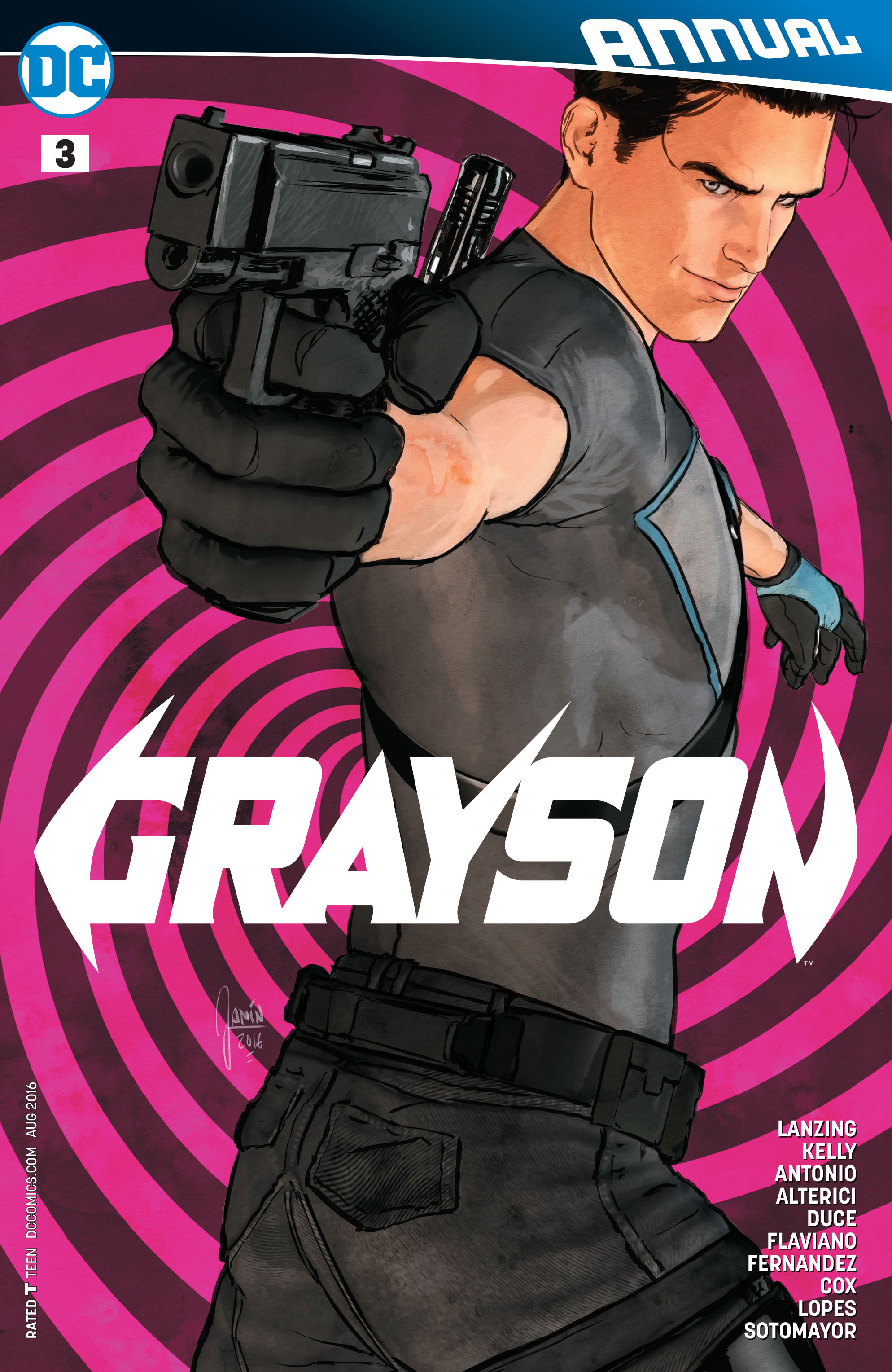 Read online Grayson comic -  Issue # _Annual 3 - 1