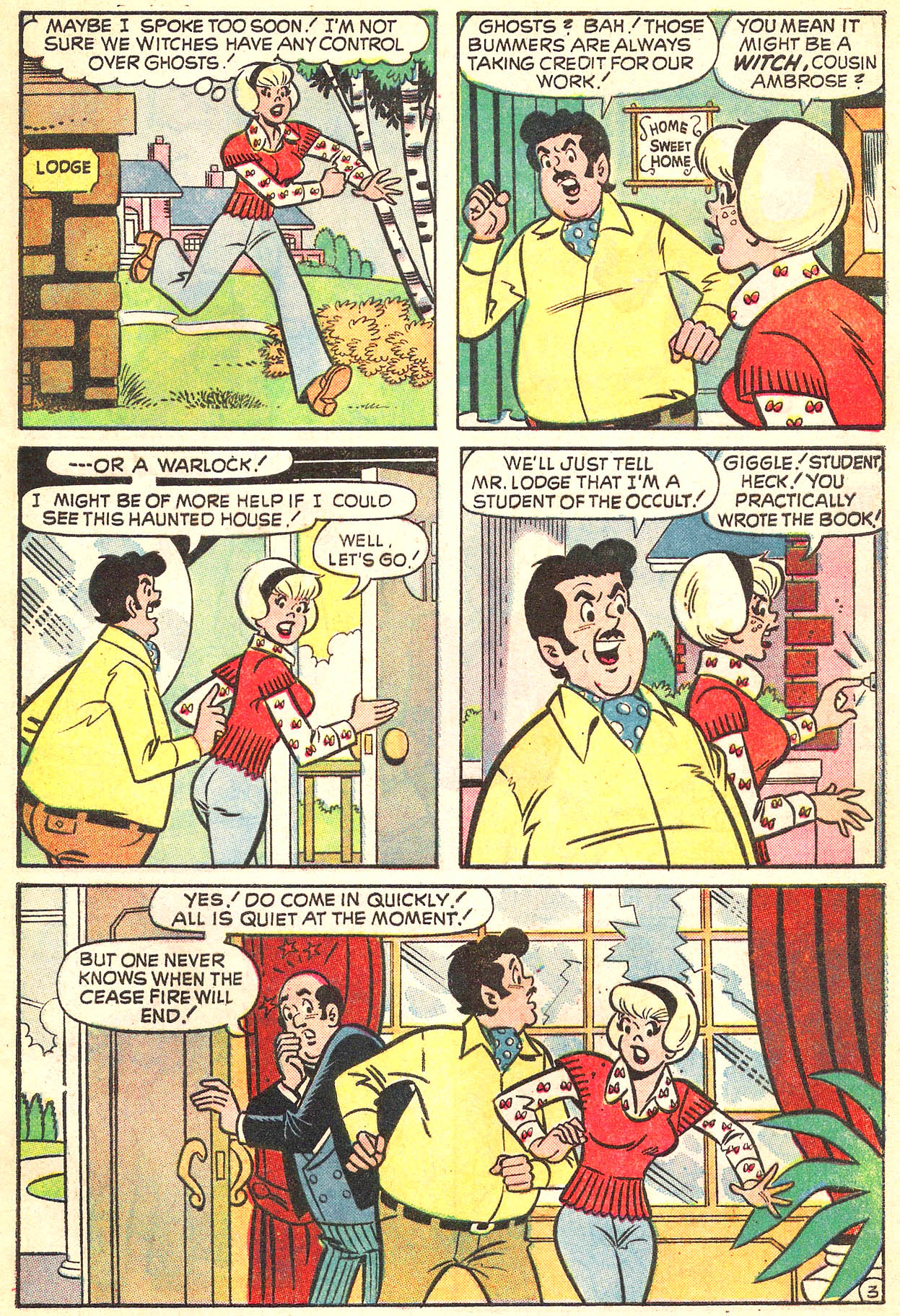 Read online Sabrina The Teenage Witch (1971) comic -  Issue #15 - 5