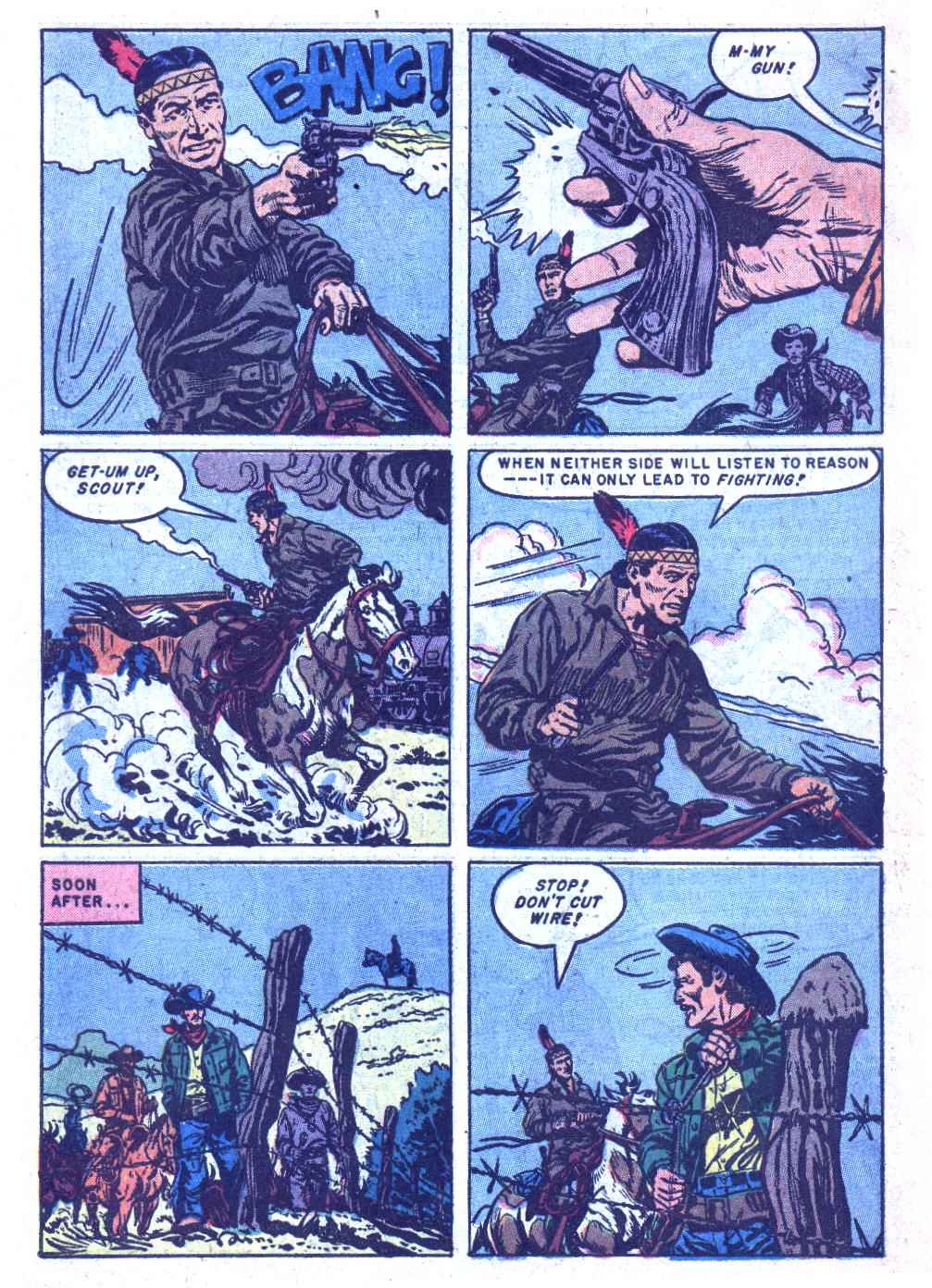 Read online Lone Ranger's Companion Tonto comic -  Issue #27 - 6