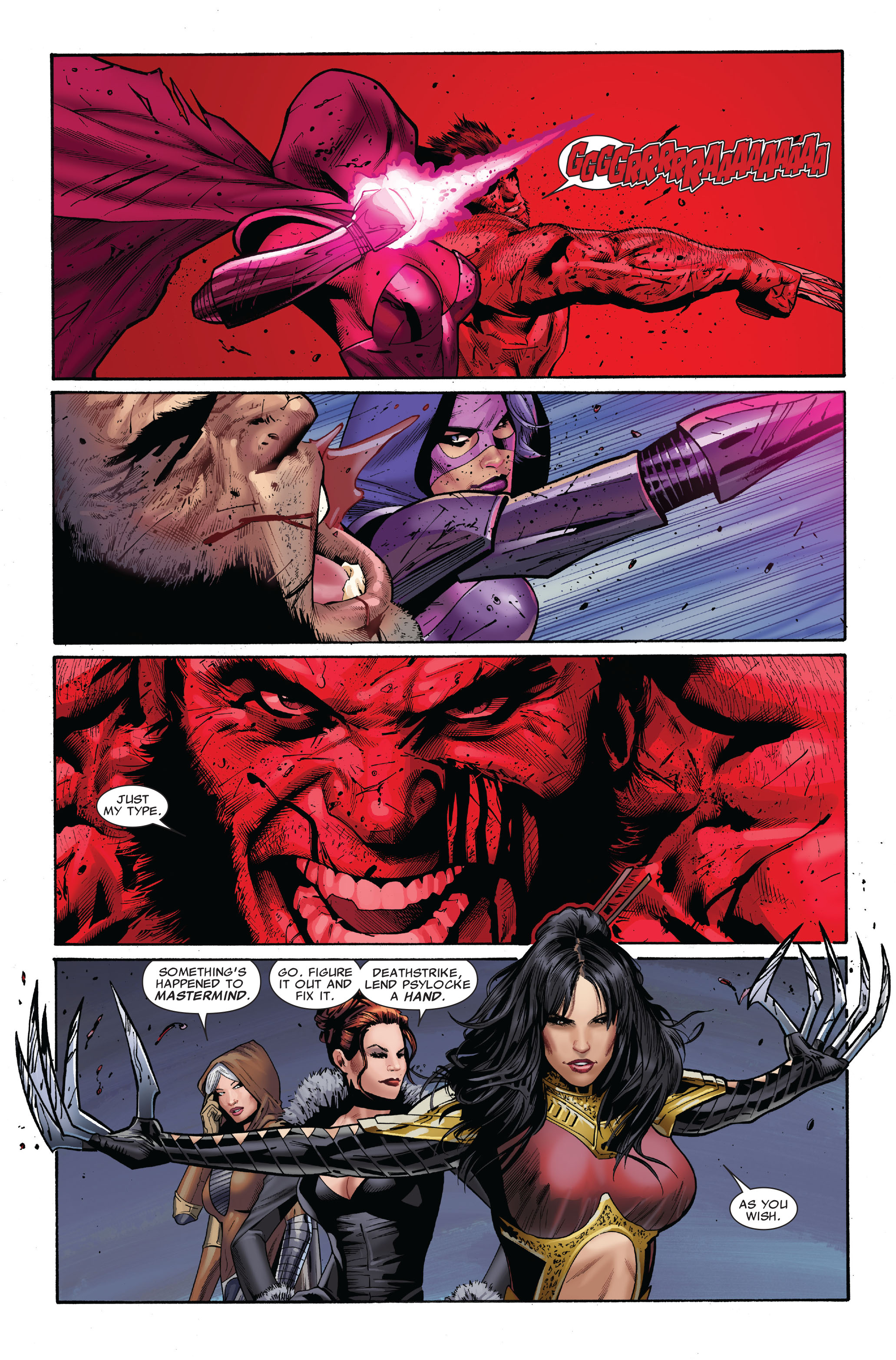 Read online Uncanny X-Men: Sisterhood comic -  Issue # TPB - 65