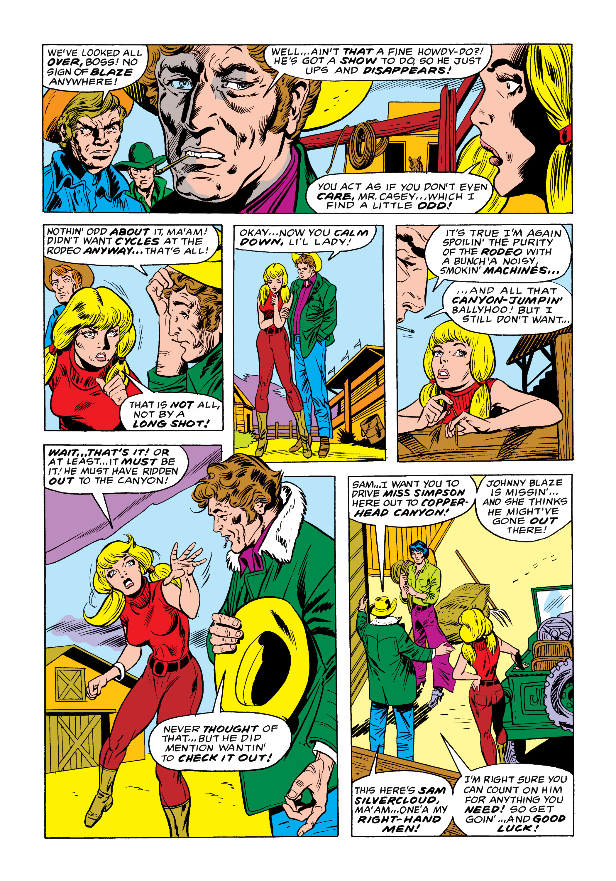 Read online Marvel Masterworks: Ghost Rider comic -  Issue # TPB 1 (Part 1) - 99