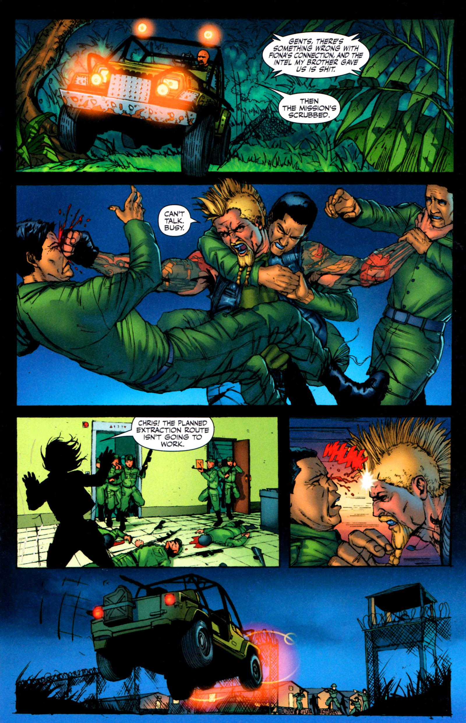 Read online Mercenaries comic -  Issue #1 - 10