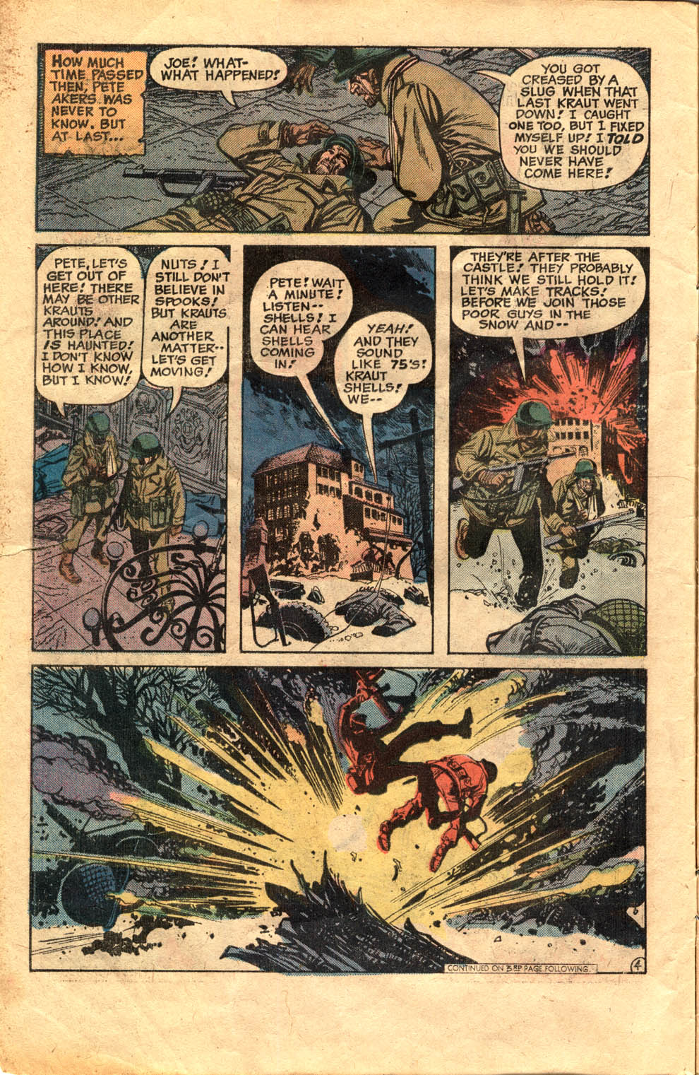 Read online Weird War Tales (1971) comic -  Issue #40 - 6