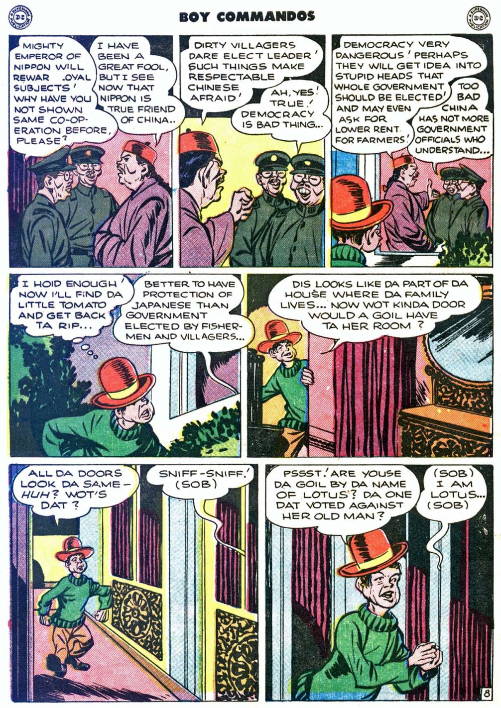 Read online Boy Commandos comic -  Issue #12 - 10