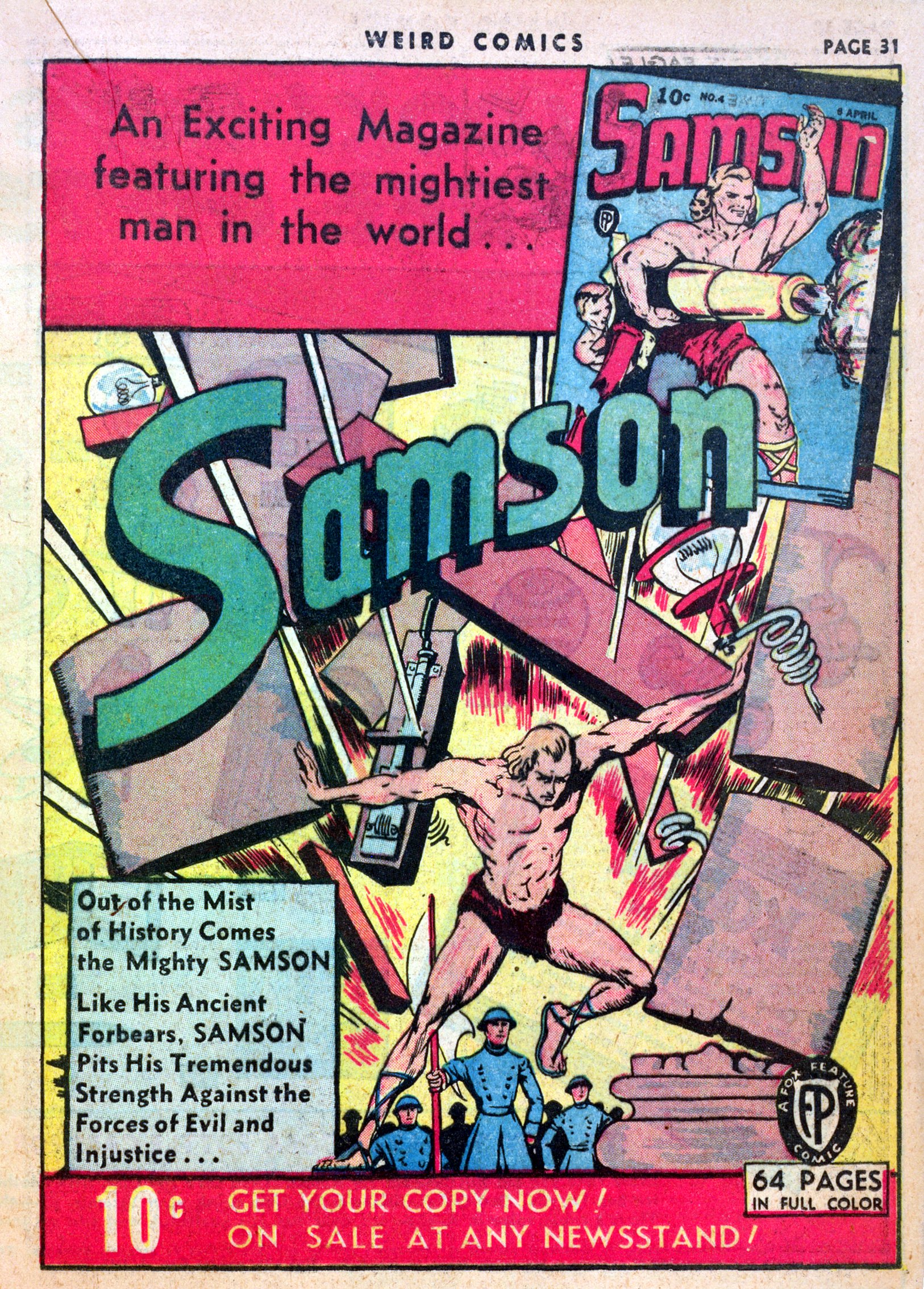 Read online Weird Comics comic -  Issue #14 - 33