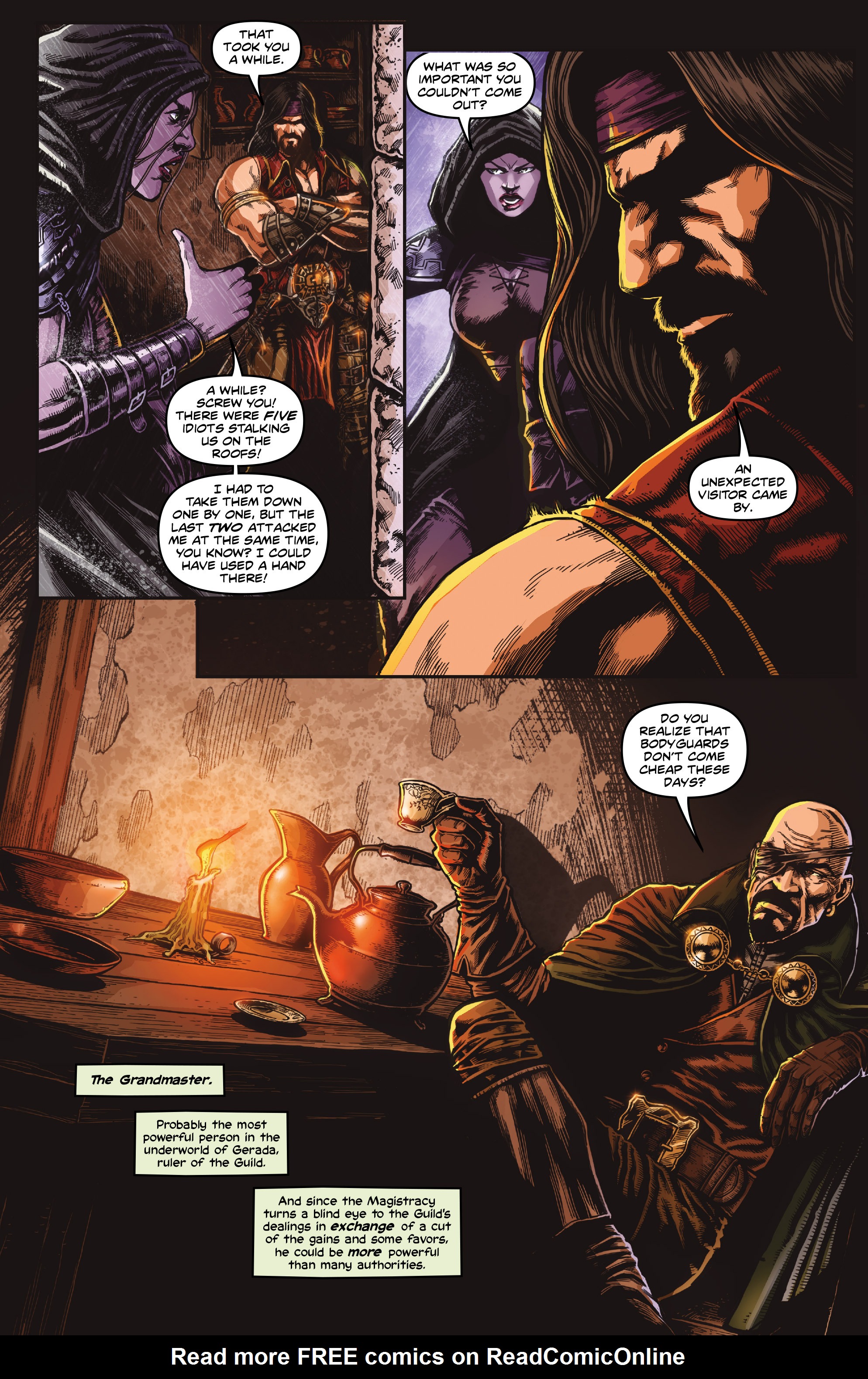 Read online Rogues!: The Burning Heart comic -  Issue #4 - 5