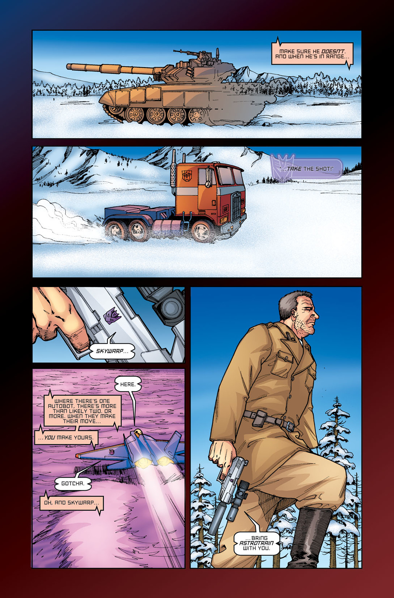 Read online The Transformers: Escalation comic -  Issue #3 - 24