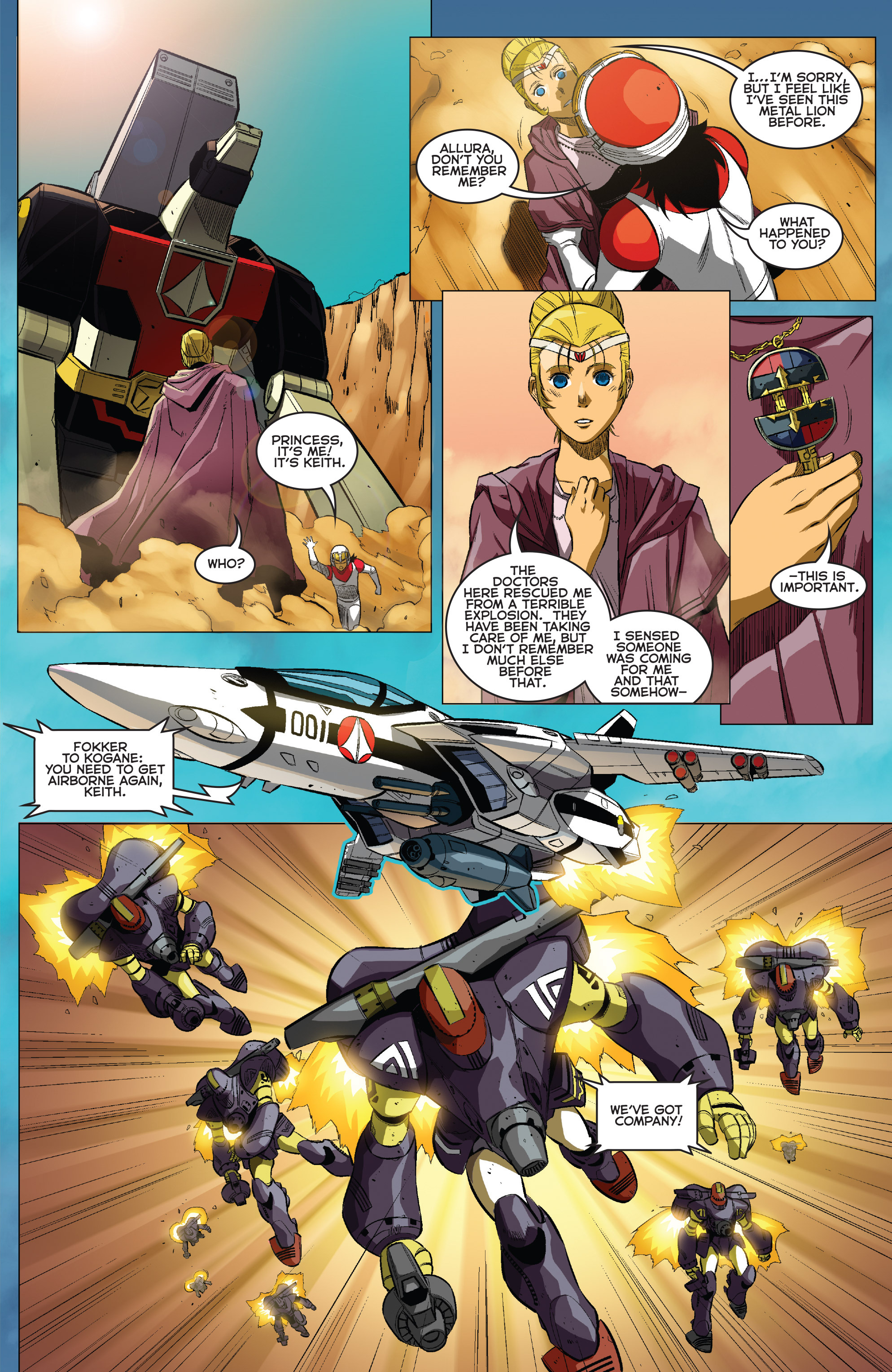 Read online Robotech/Voltron comic -  Issue #5 - 6