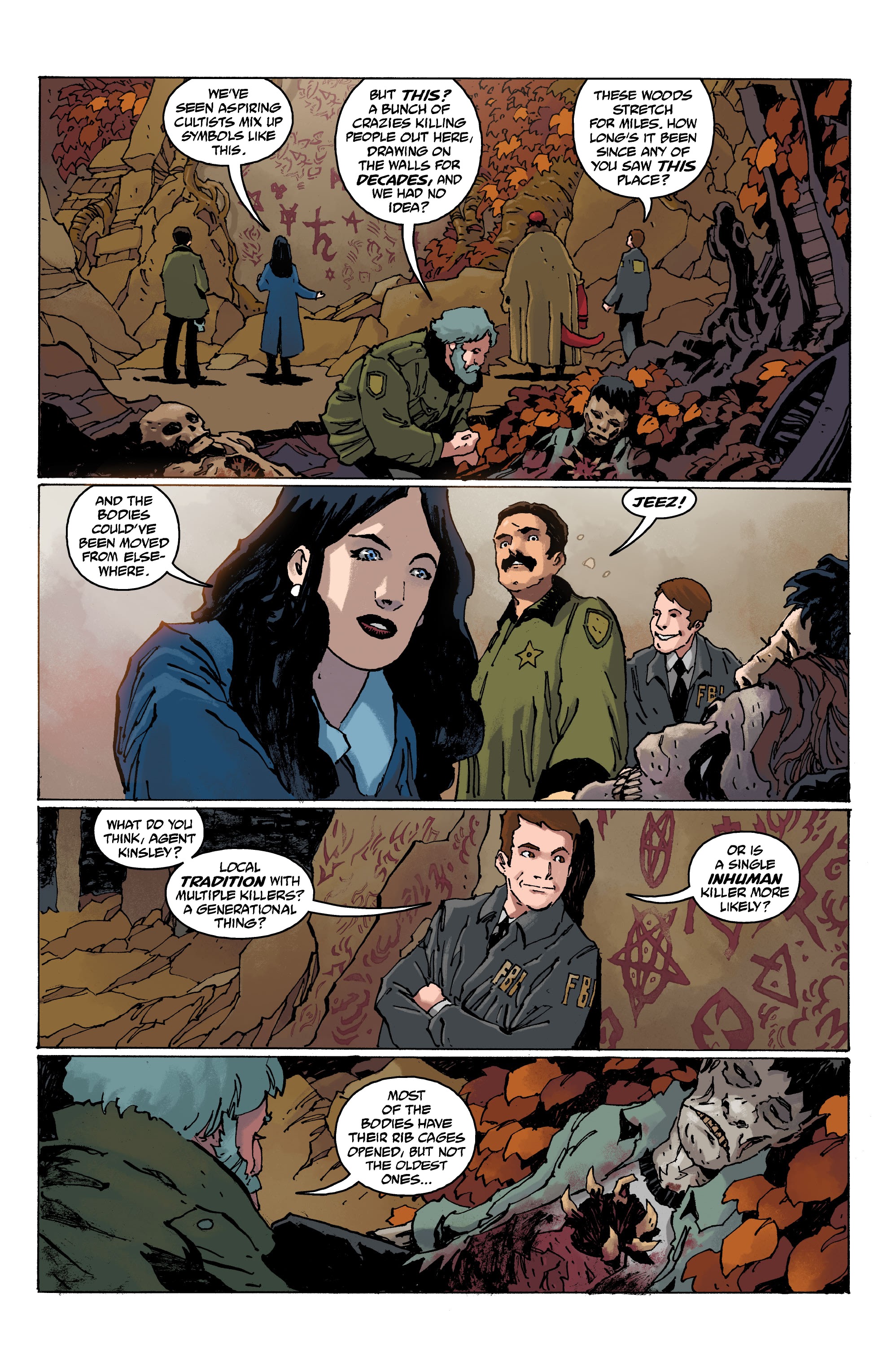 Read online Hellboy and the B.P.R.D.: The Beast of Vargu and Others comic -  Issue # TPB (Part 1) - 36