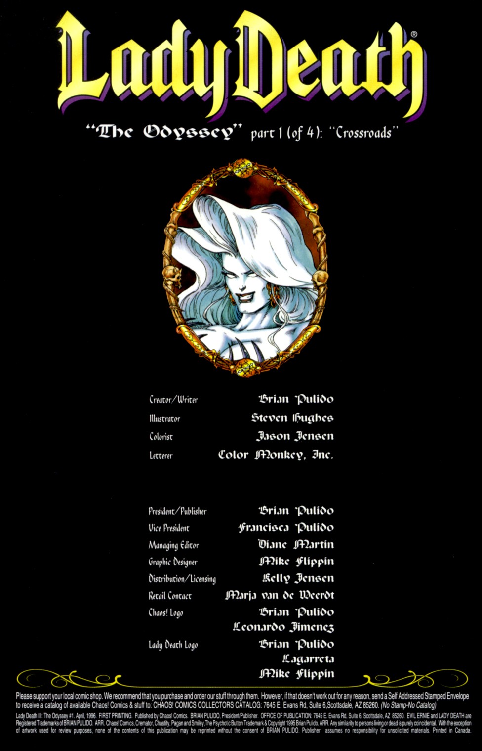 Read online Lady Death III: The Odyssey comic -  Issue #1 - 3