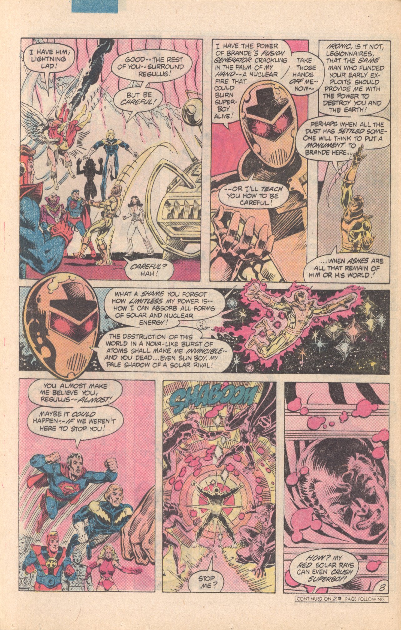 Legion of Super-Heroes (1980) 286 Page 8