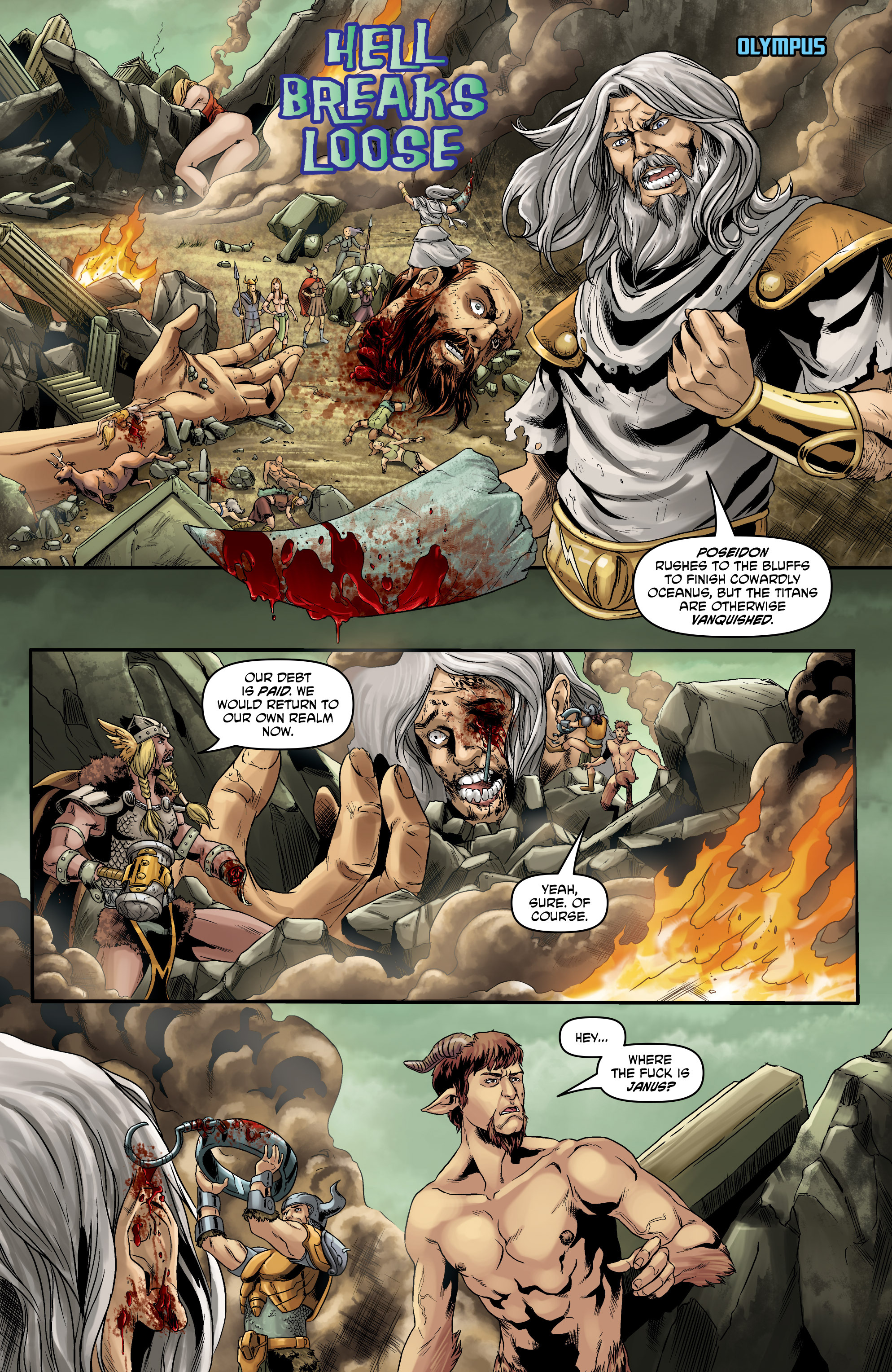 Read online God Is Dead comic -  Issue #32 - 19