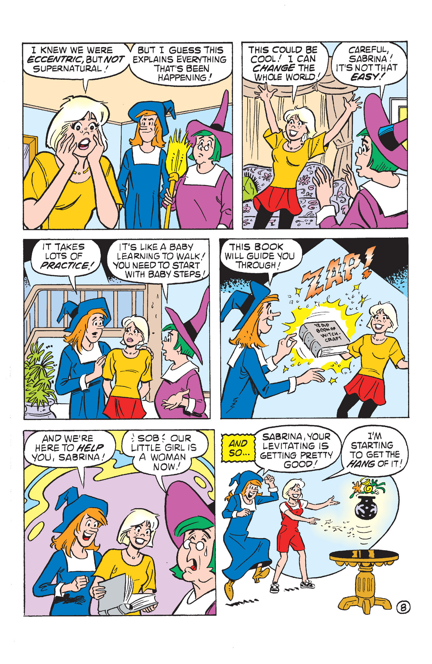 Read online Sabrina the Teenage Witch (1997) comic -  Issue #0 - 9