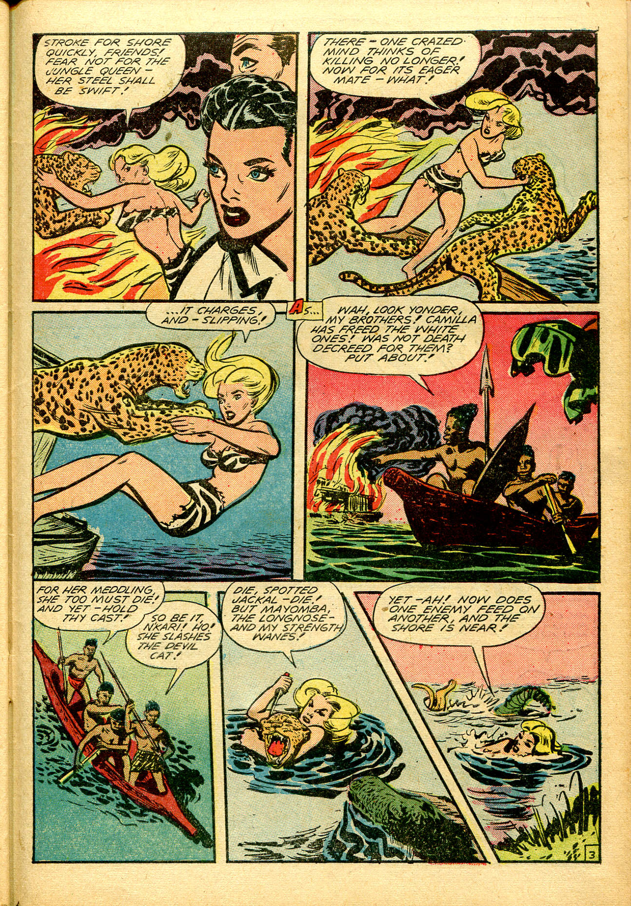 Read online Jungle Comics comic -  Issue #96 - 45