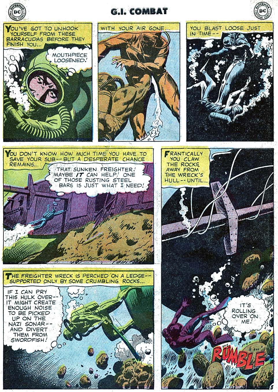 Read online G.I. Combat (1952) comic -  Issue #60 - 31