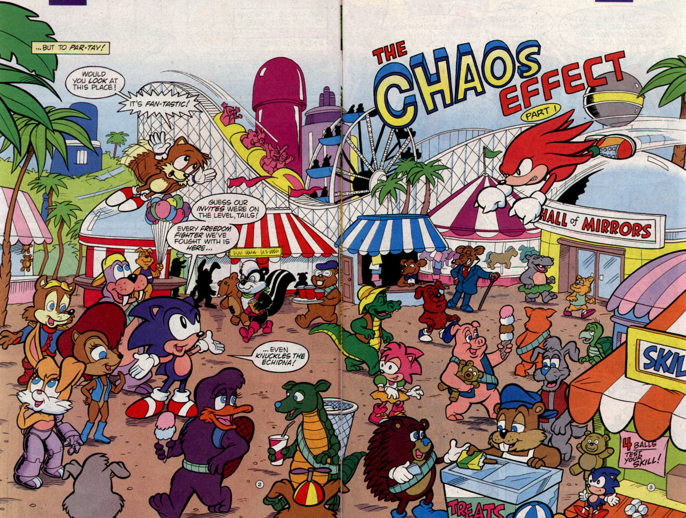 Read online Knuckles' Chaotix comic -  Issue # Full - 5