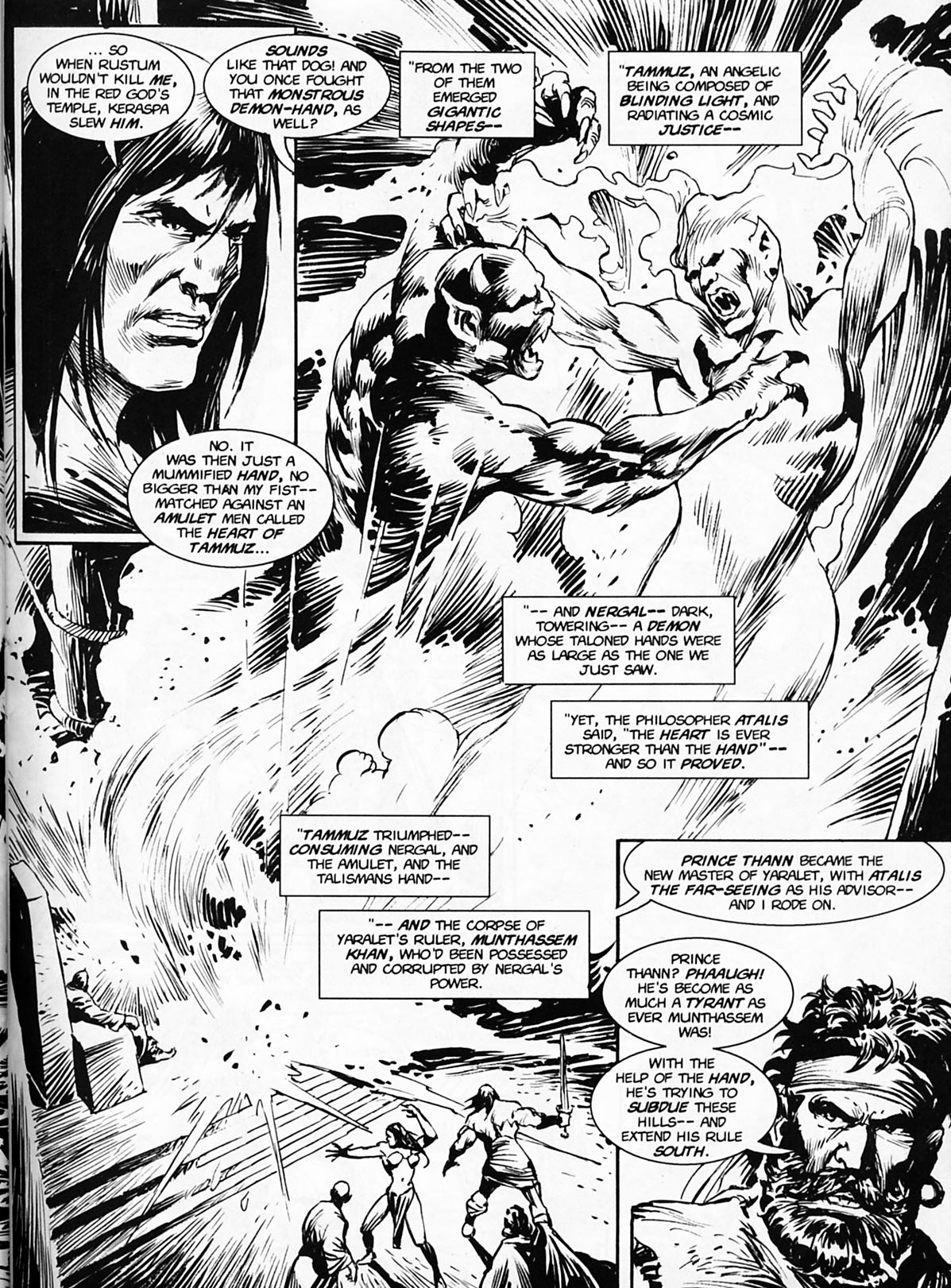 Read online The Savage Sword Of Conan comic -  Issue #220 - 46