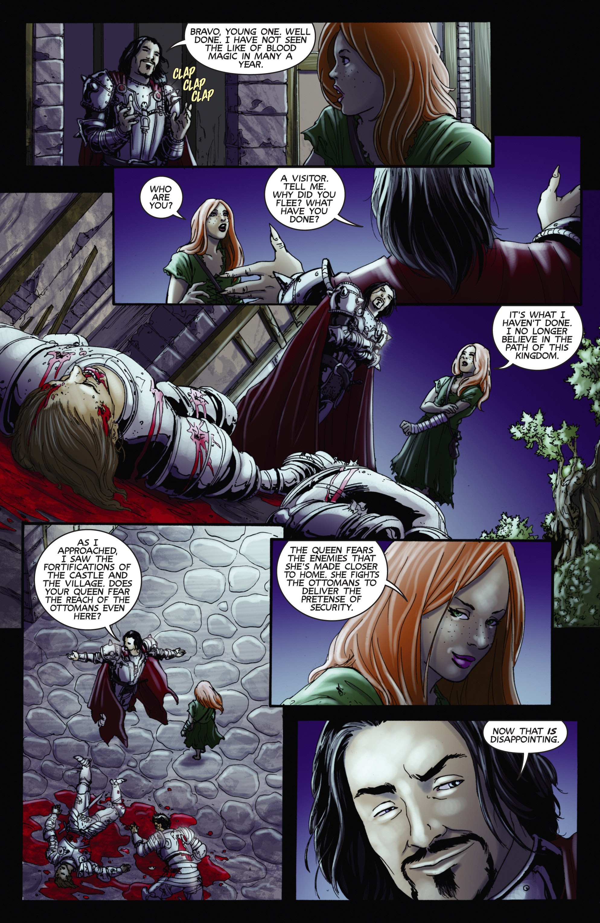 Read online Blood Queen Vs. Dracula comic -  Issue #1 - 19