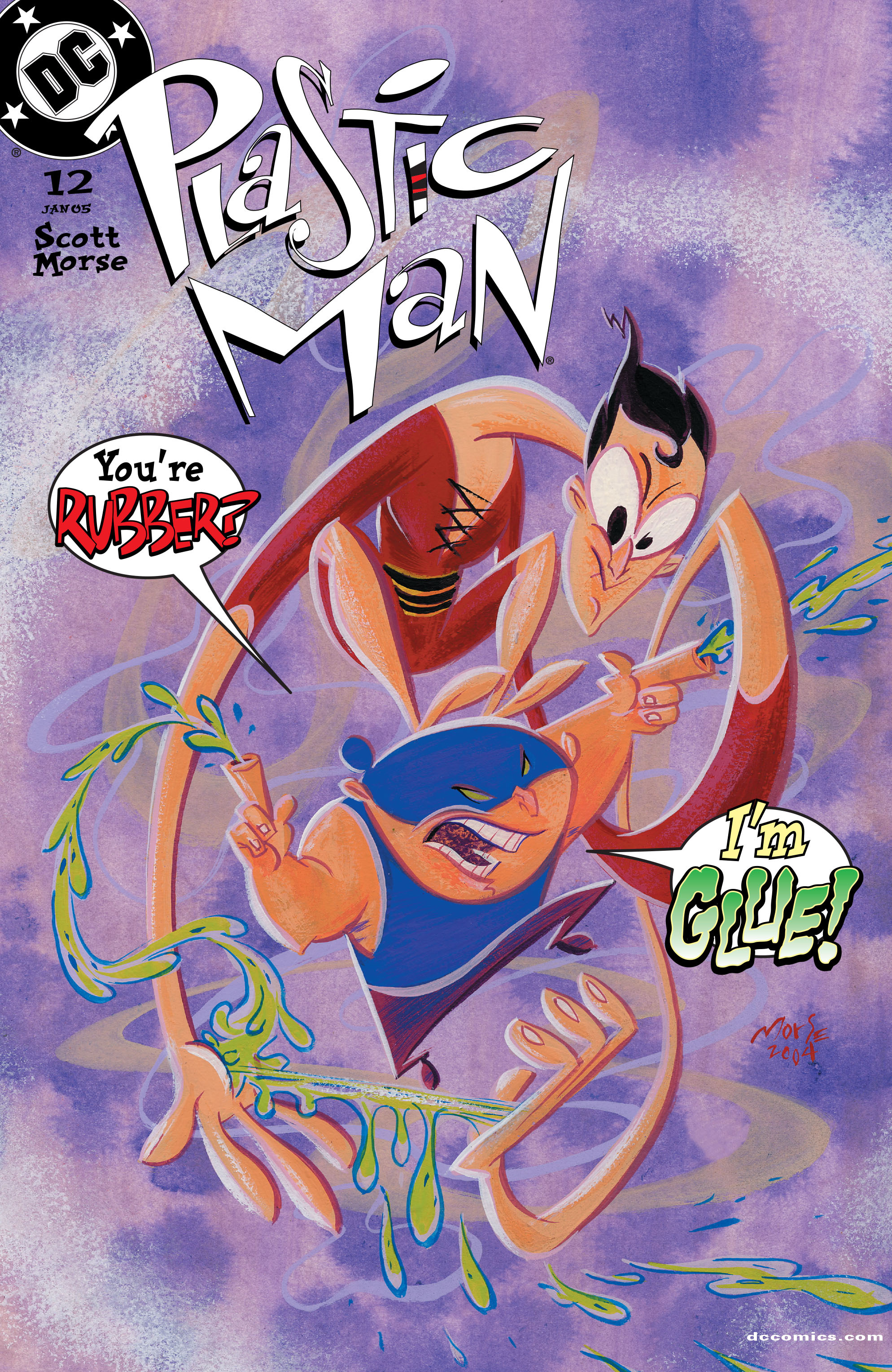 Read online Plastic Man (2004) comic -  Issue #12 - 1
