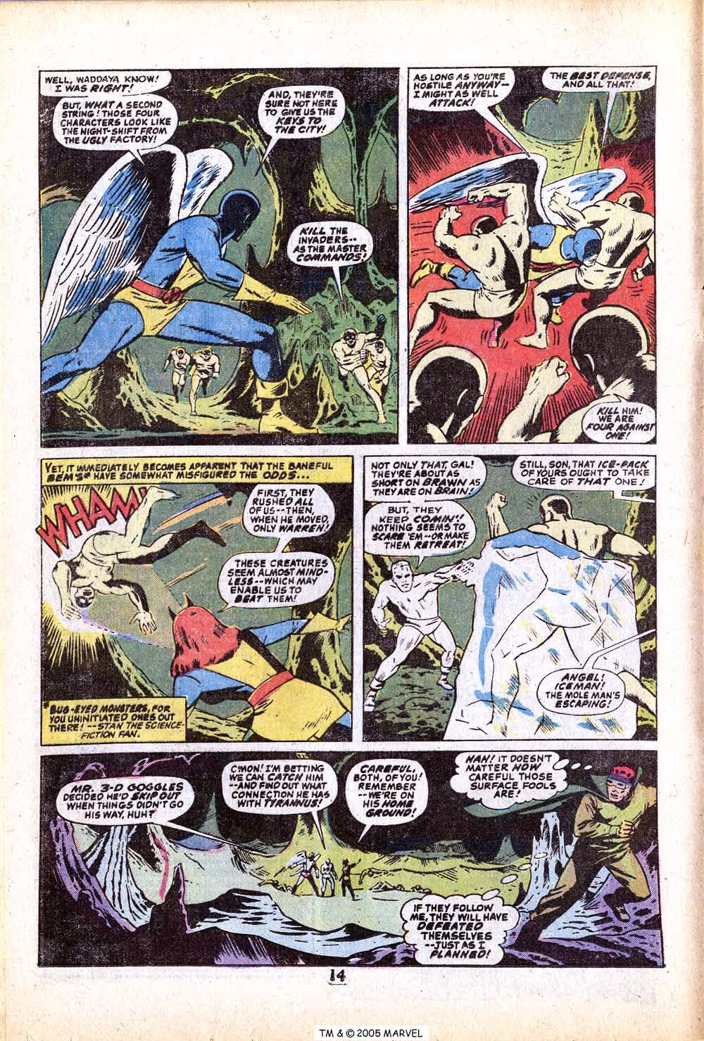 Read online Uncanny X-Men (1963) comic -  Issue #82 - 16