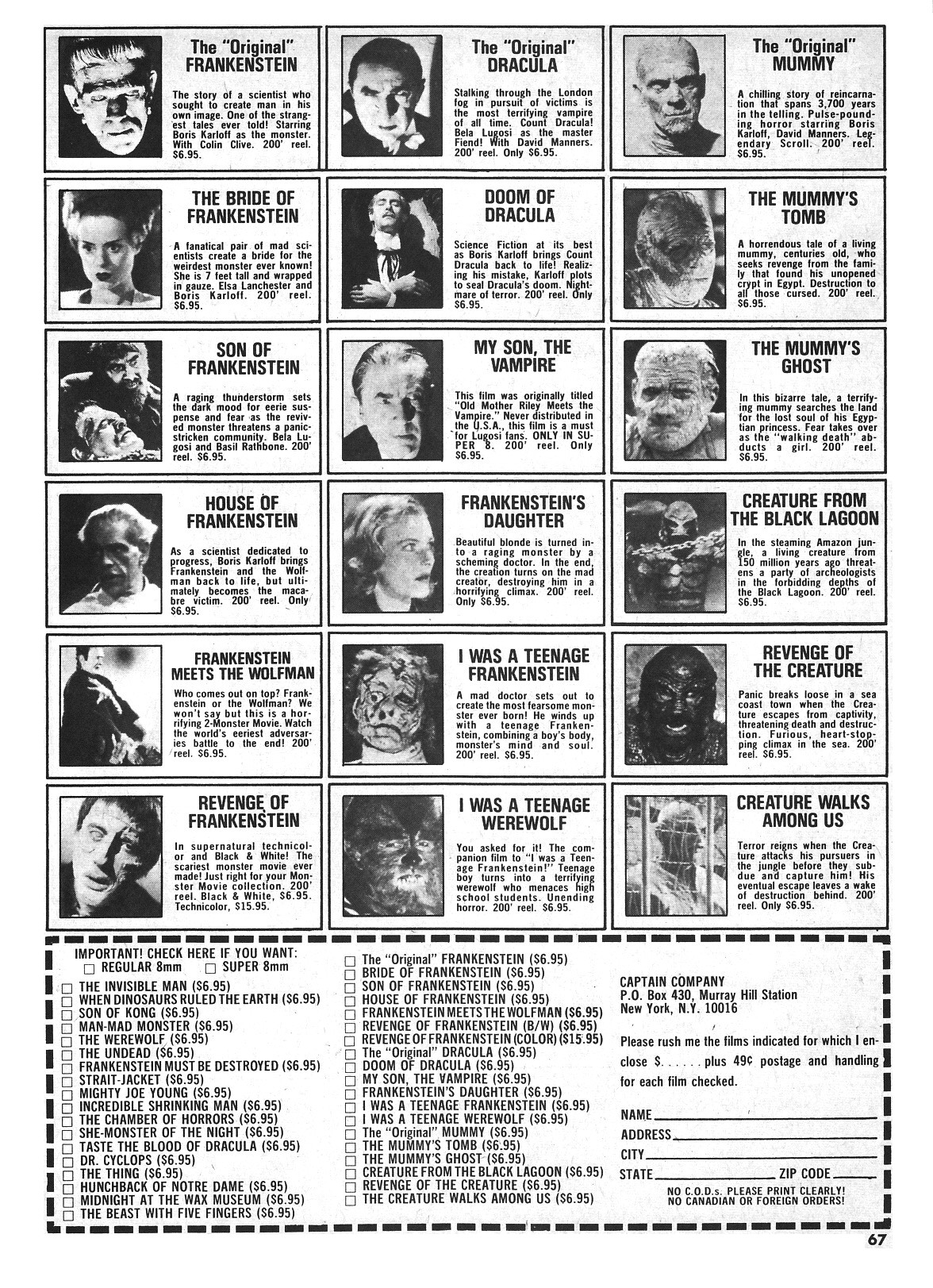 Read online Vampirella (1969) comic -  Issue #19 - 67