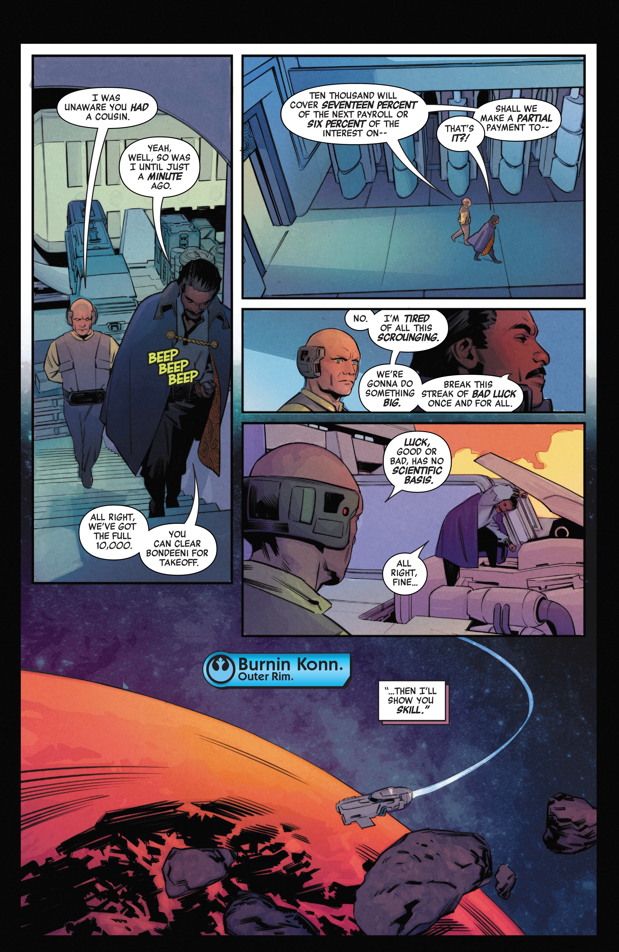 Read online Star Wars: Age Of Rebellion comic -  Issue # Lando Calrissian - 7