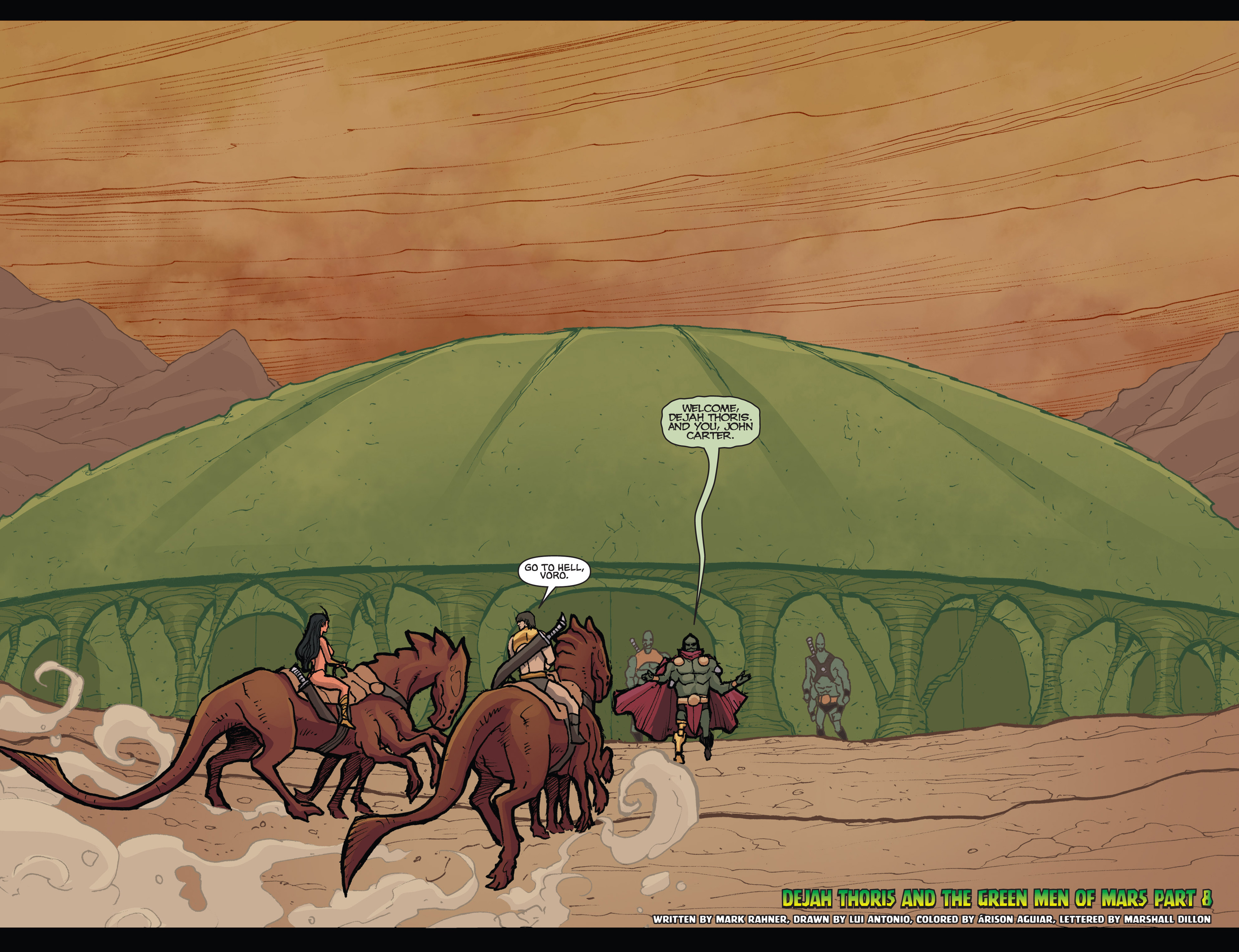 Read online Dejah Thoris and the Green Men of Mars comic -  Issue #8 - 4
