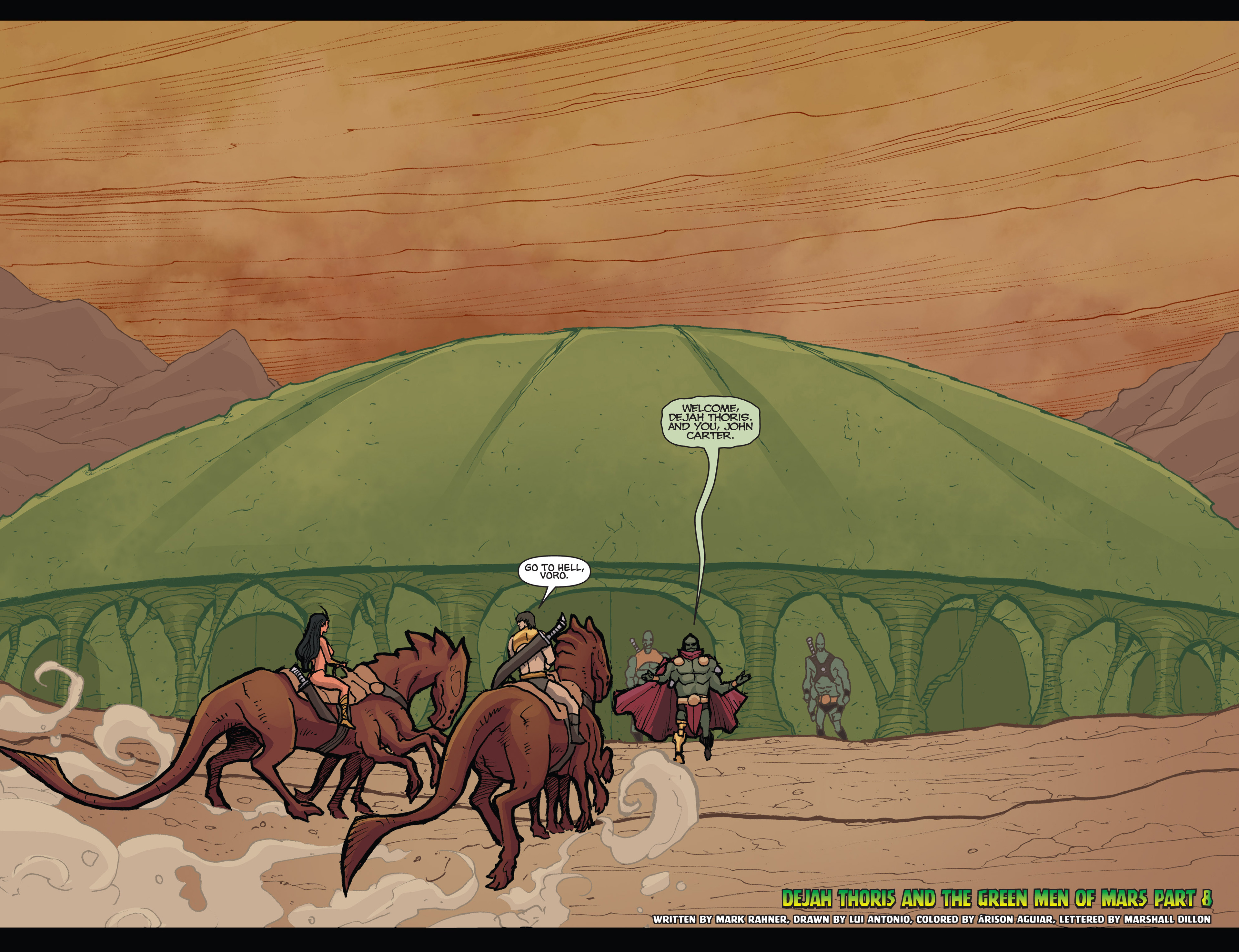 Read online Dejah Thoris and the Green Men of Mars comic -  Issue #8 - 4