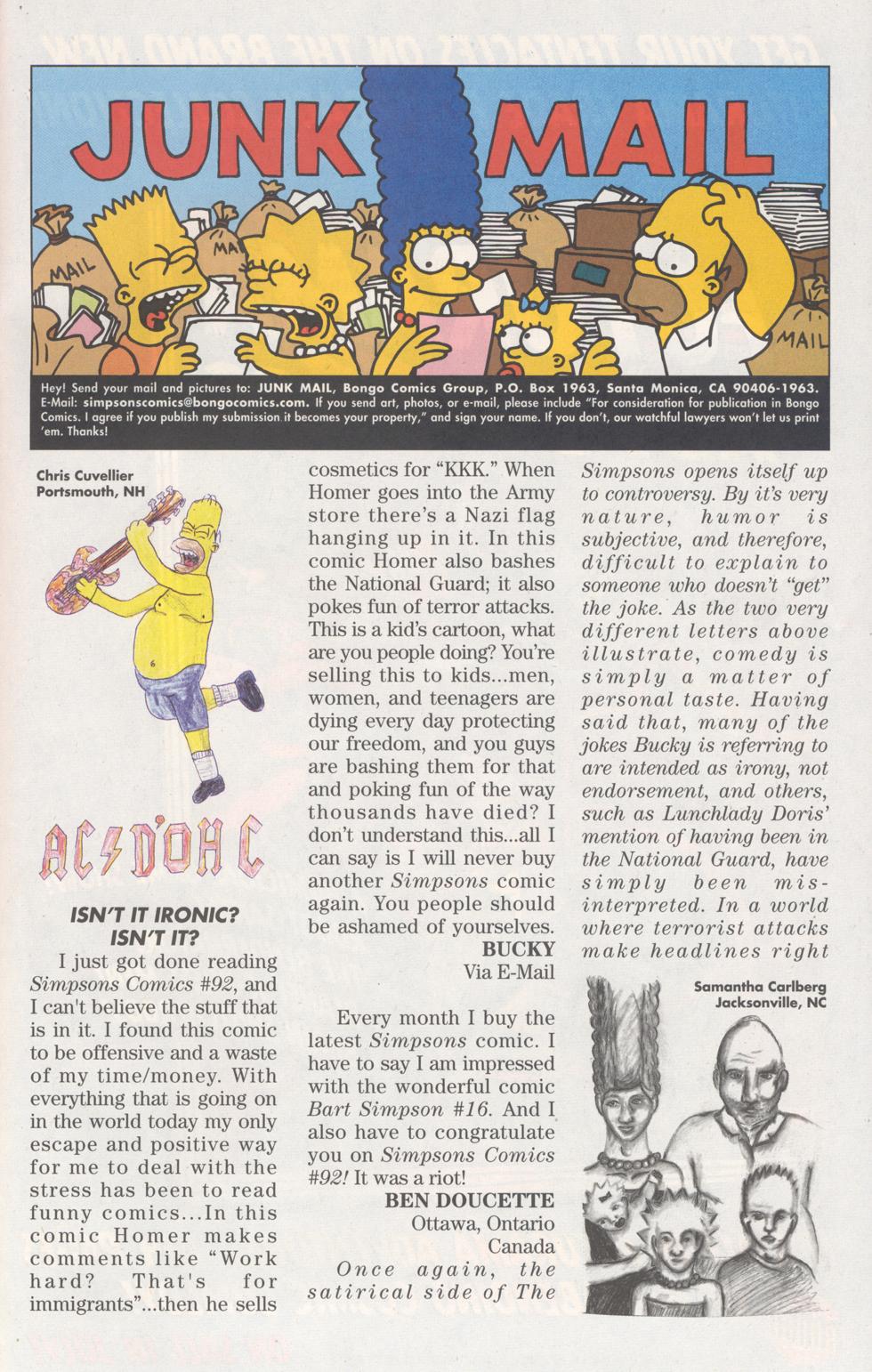 Read online Simpsons Comics comic -  Issue #96 - 28