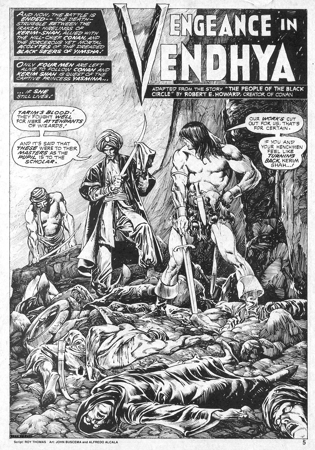The Savage Sword Of Conan Issue #19 #20 - English 5