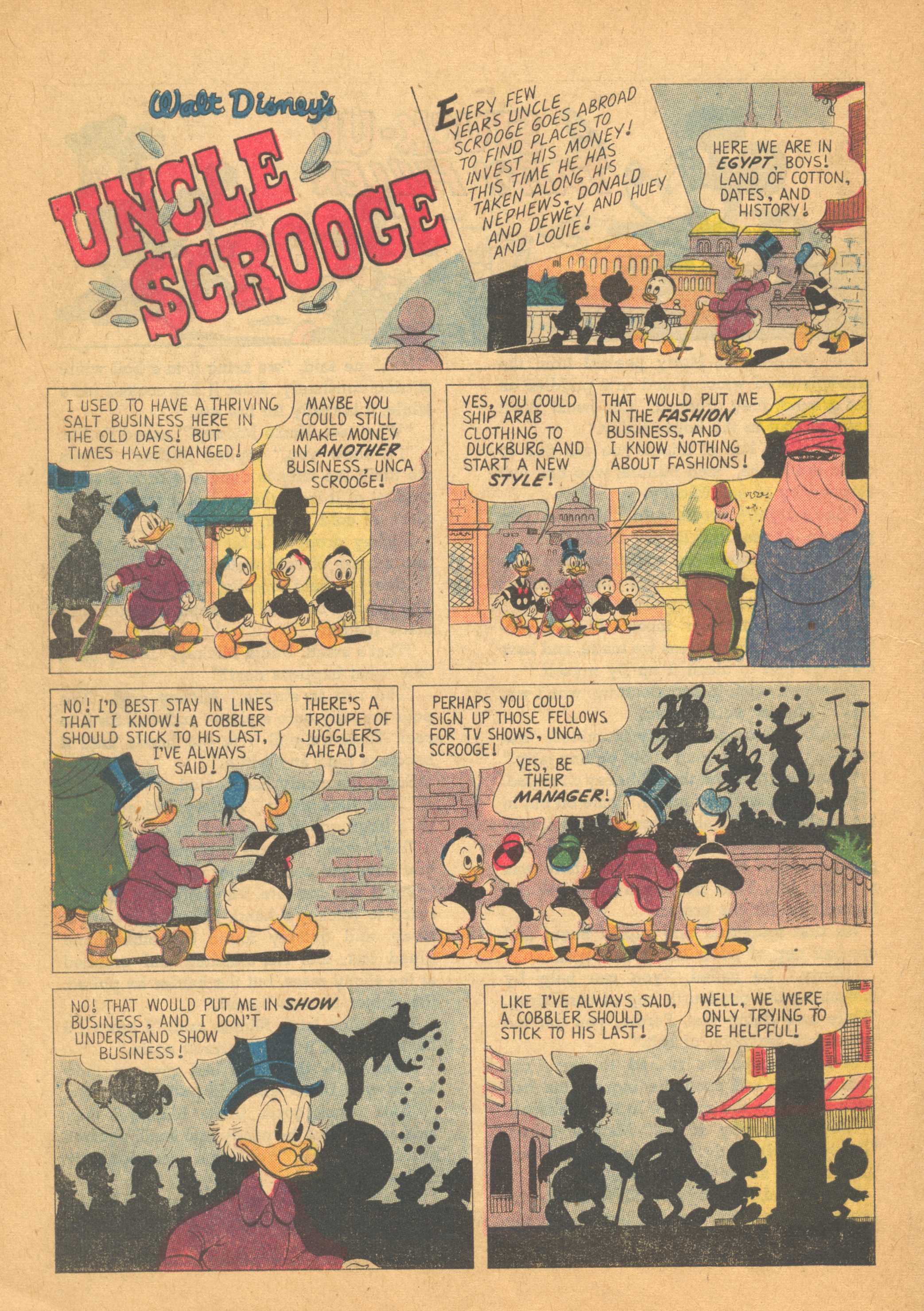Read online Uncle Scrooge (1953) comic -  Issue #25 - 28
