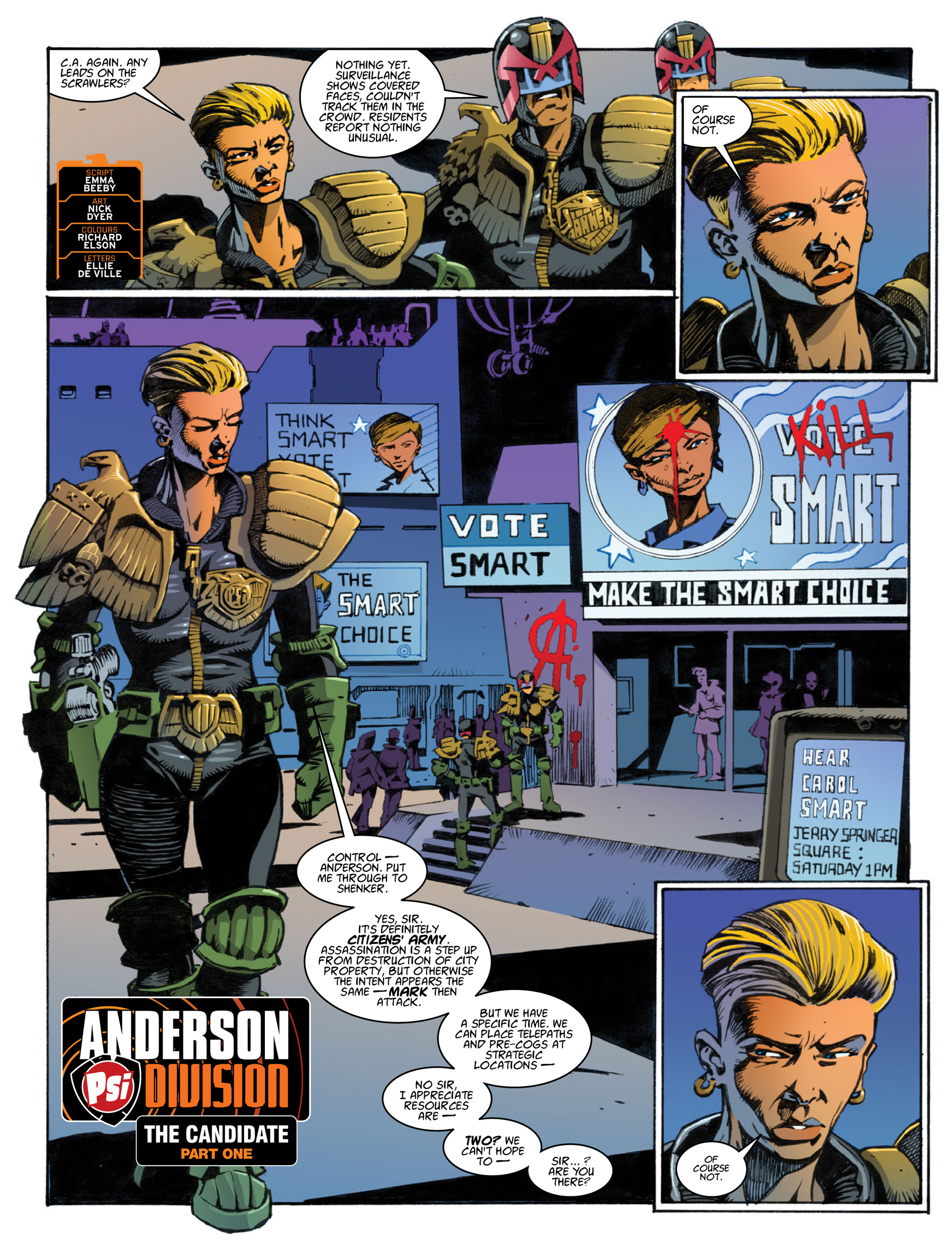Read online 2000 AD comic -  Issue #1993 - 25